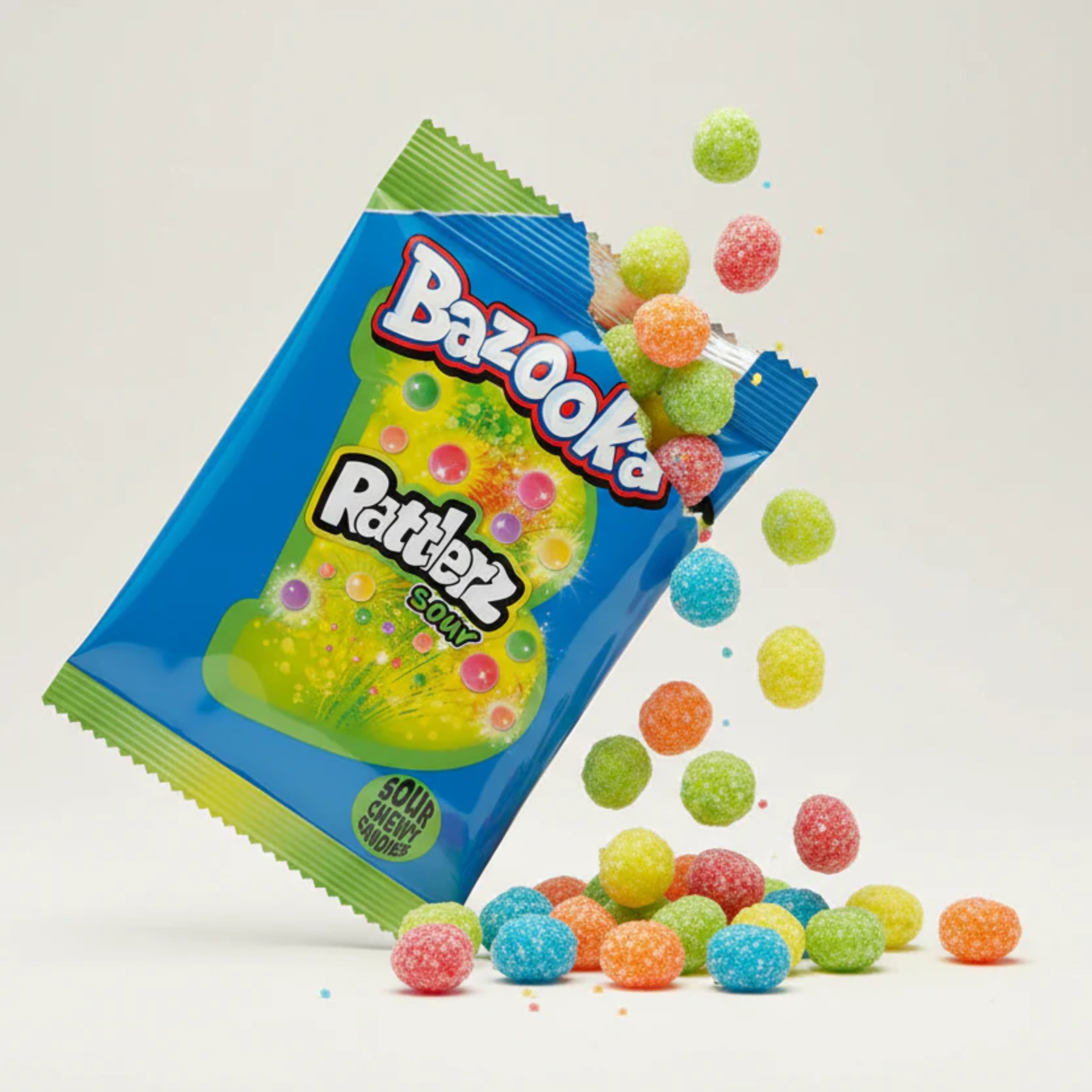 Bazooka Rattlerz Sour 40g