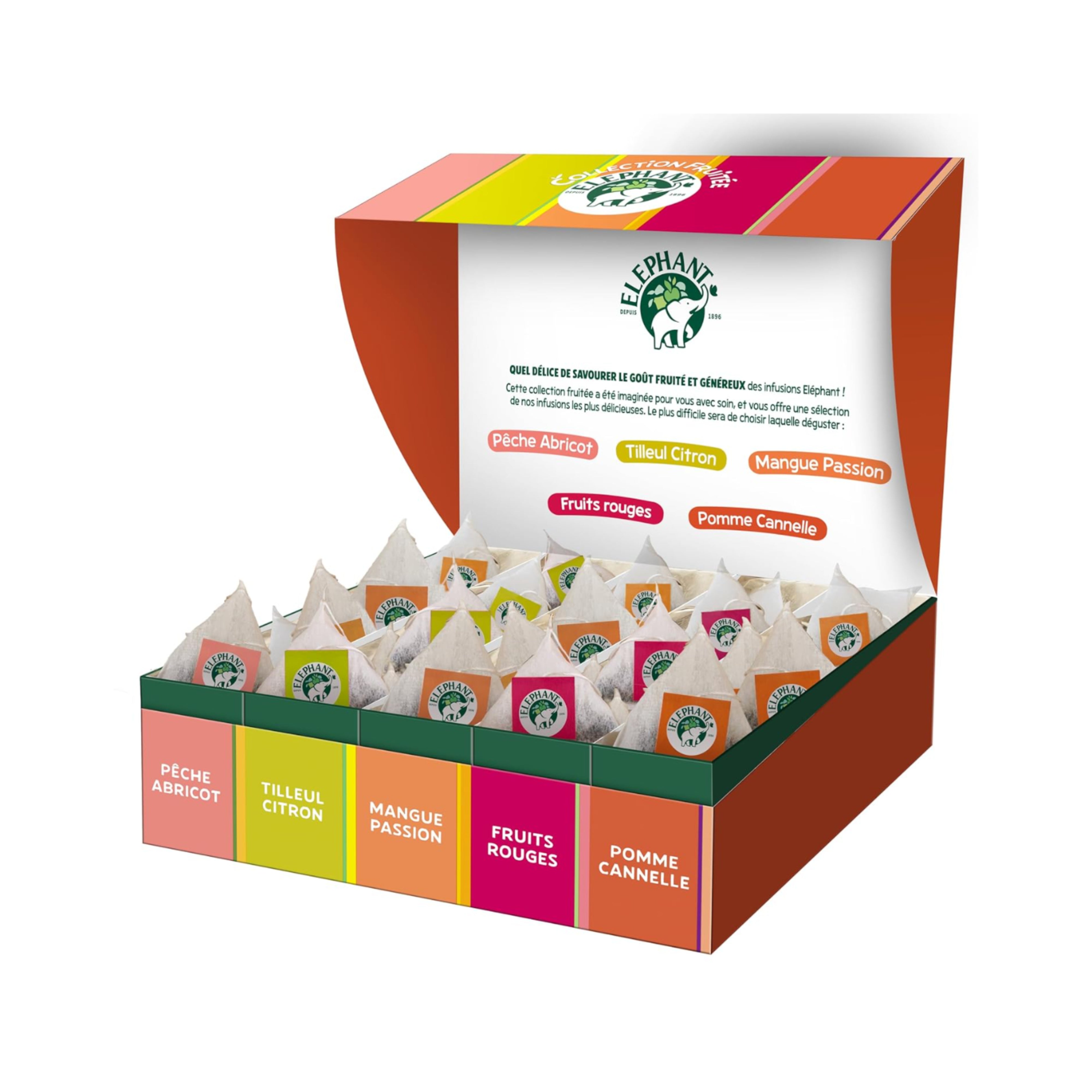 Tee Infusion Collection Fruitée - 50 Beutel