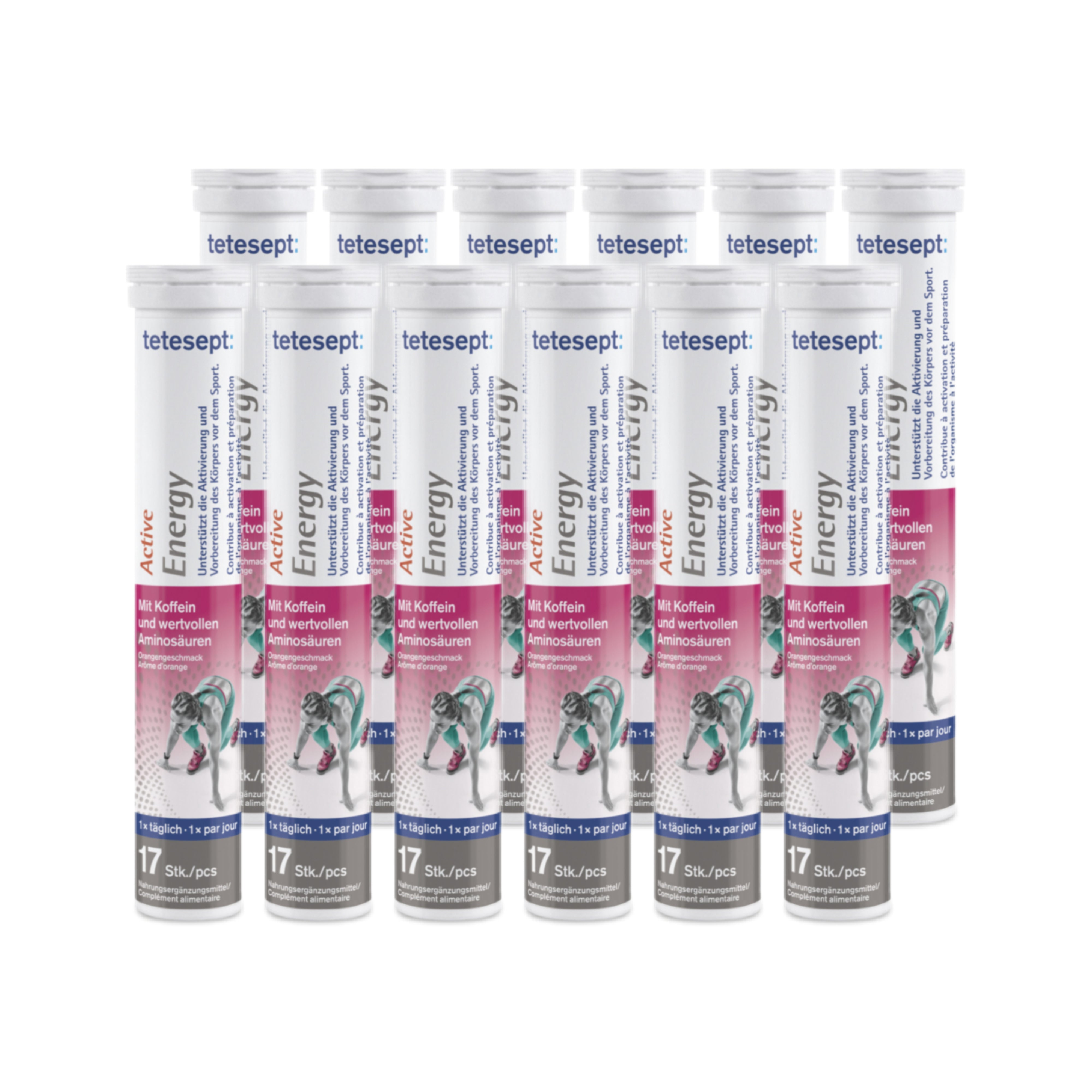 Active Energy Effervescent Tablets - 12 Count