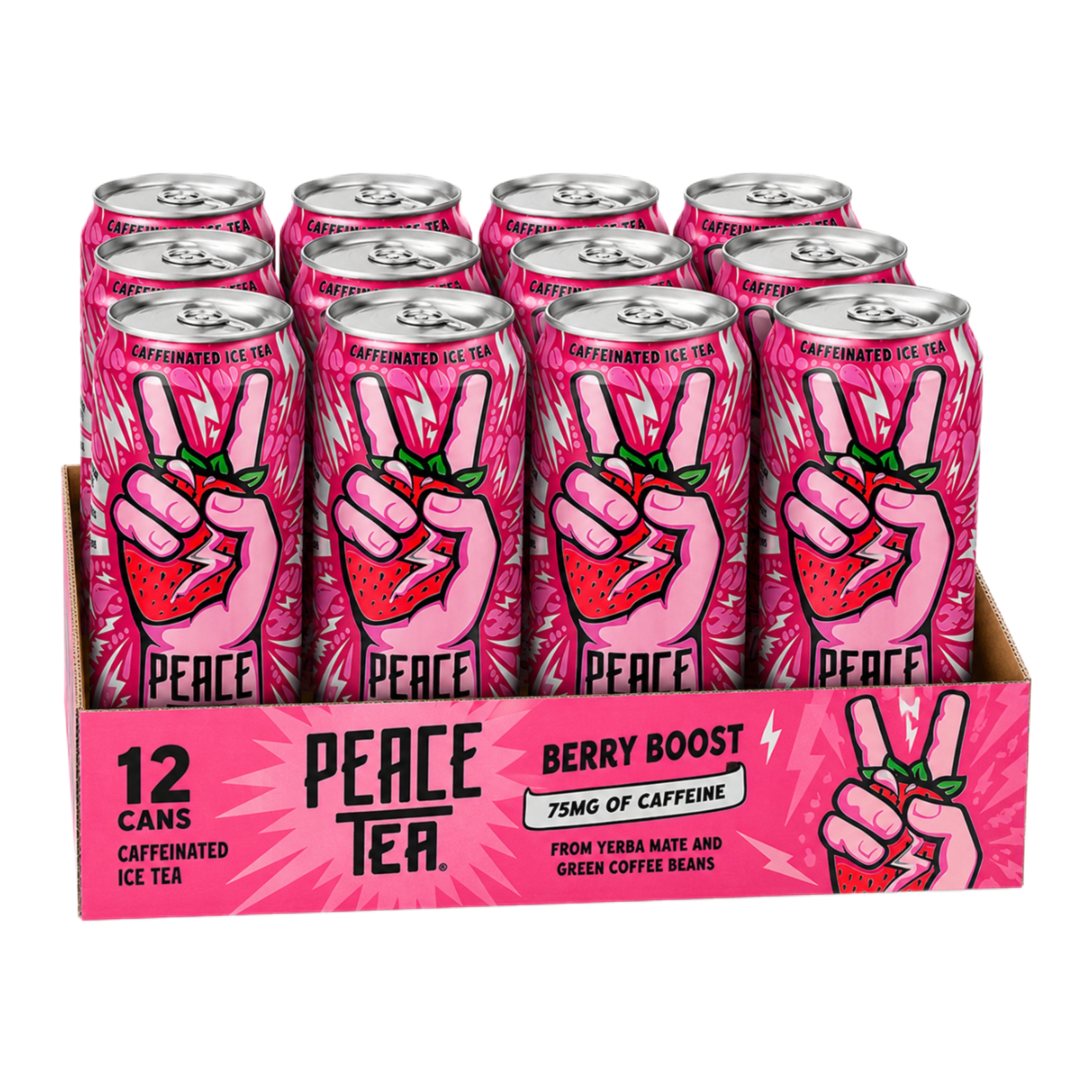 Peace Tea Berry Boost 12 x 500ml