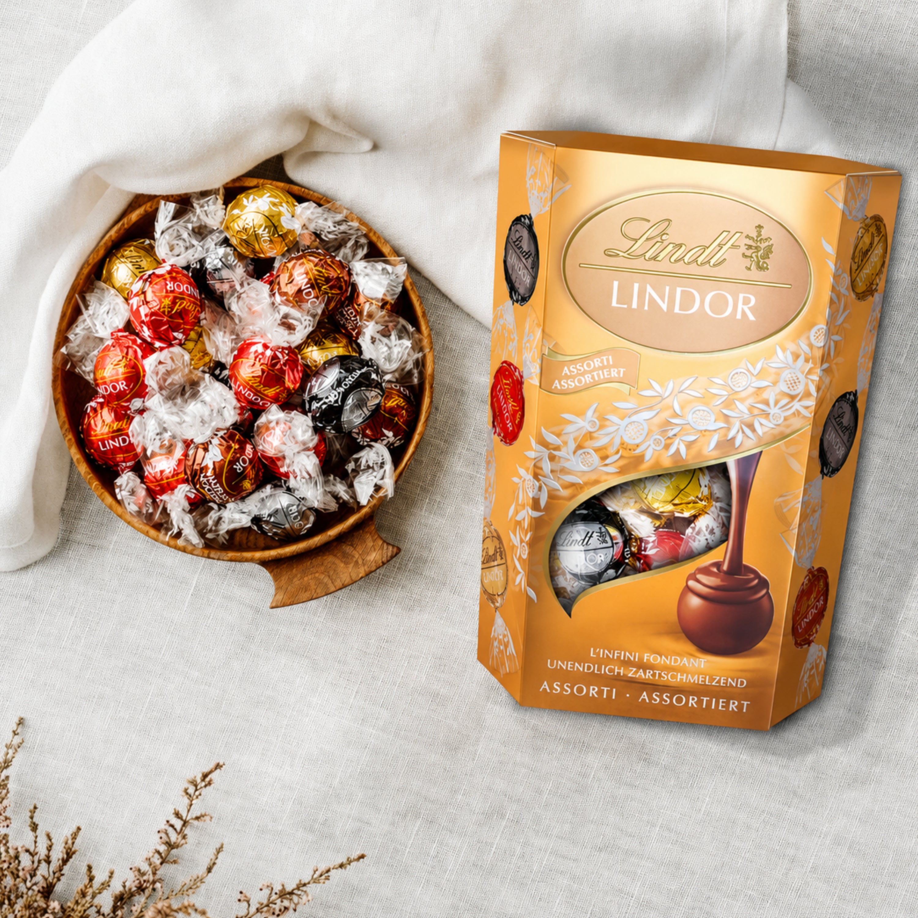 Lindor Kugeln assortiert 200g