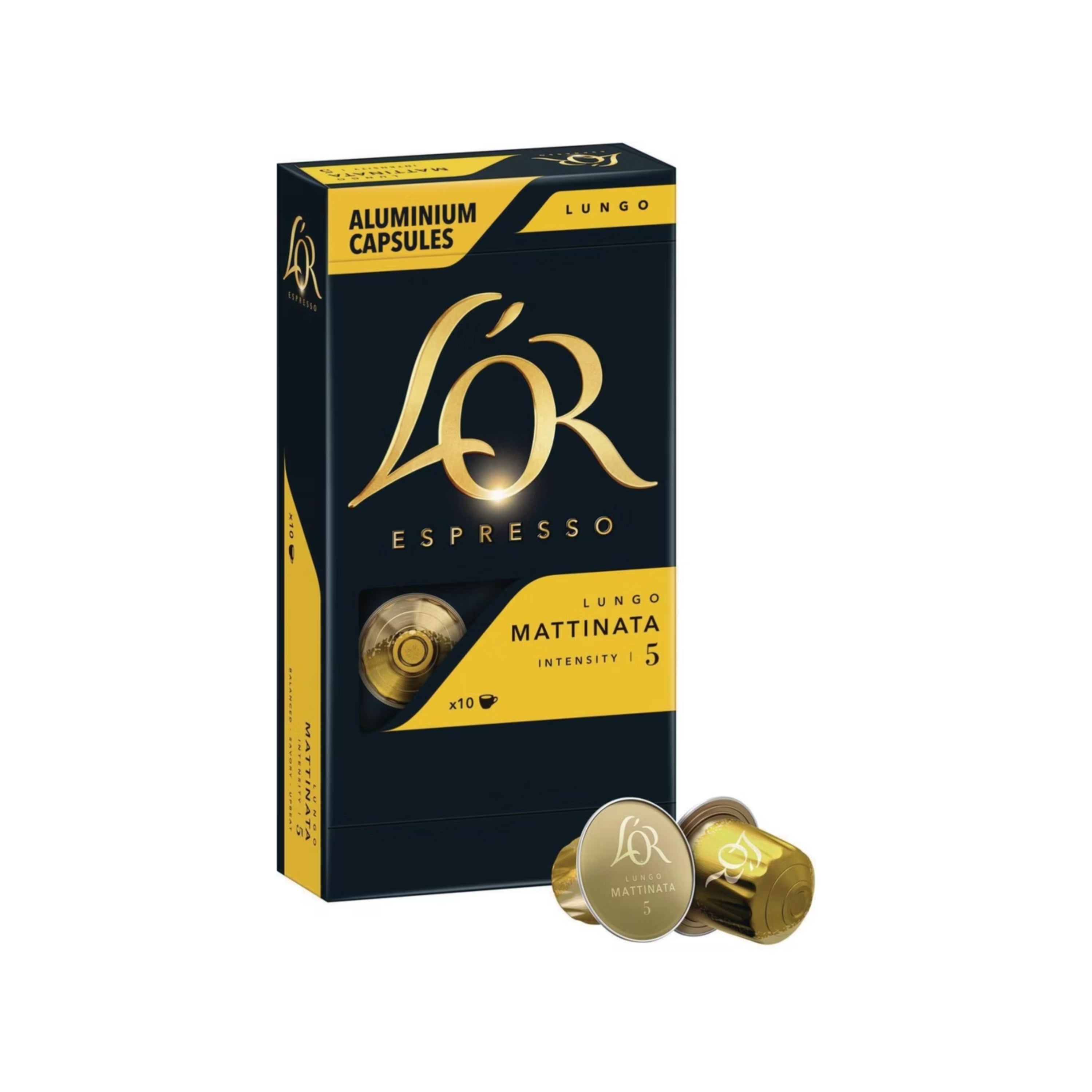 Kaffeekapseln L'OR Espresso Lungo Mattinata - 10 Kapseln