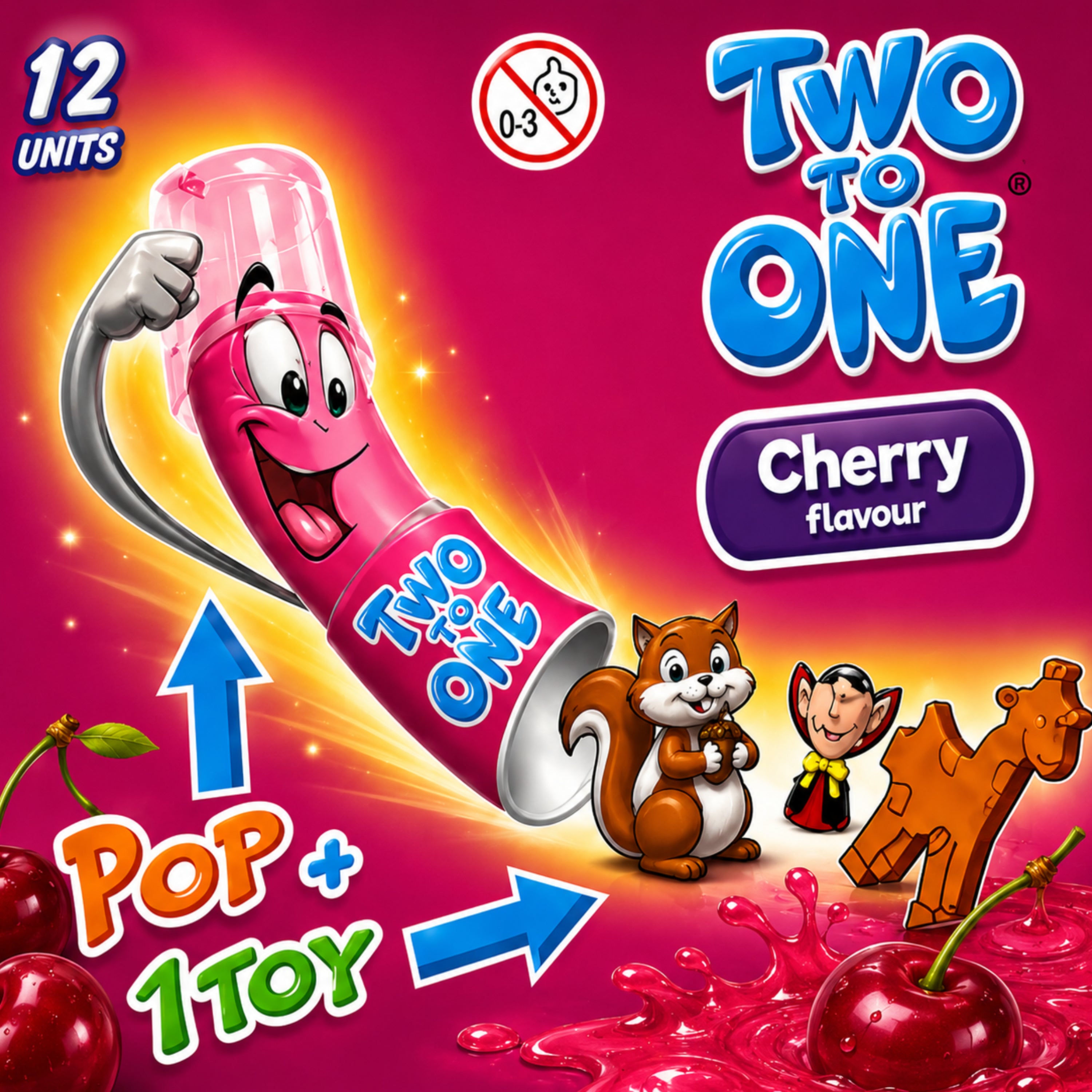 Lollipop Cherry 25g