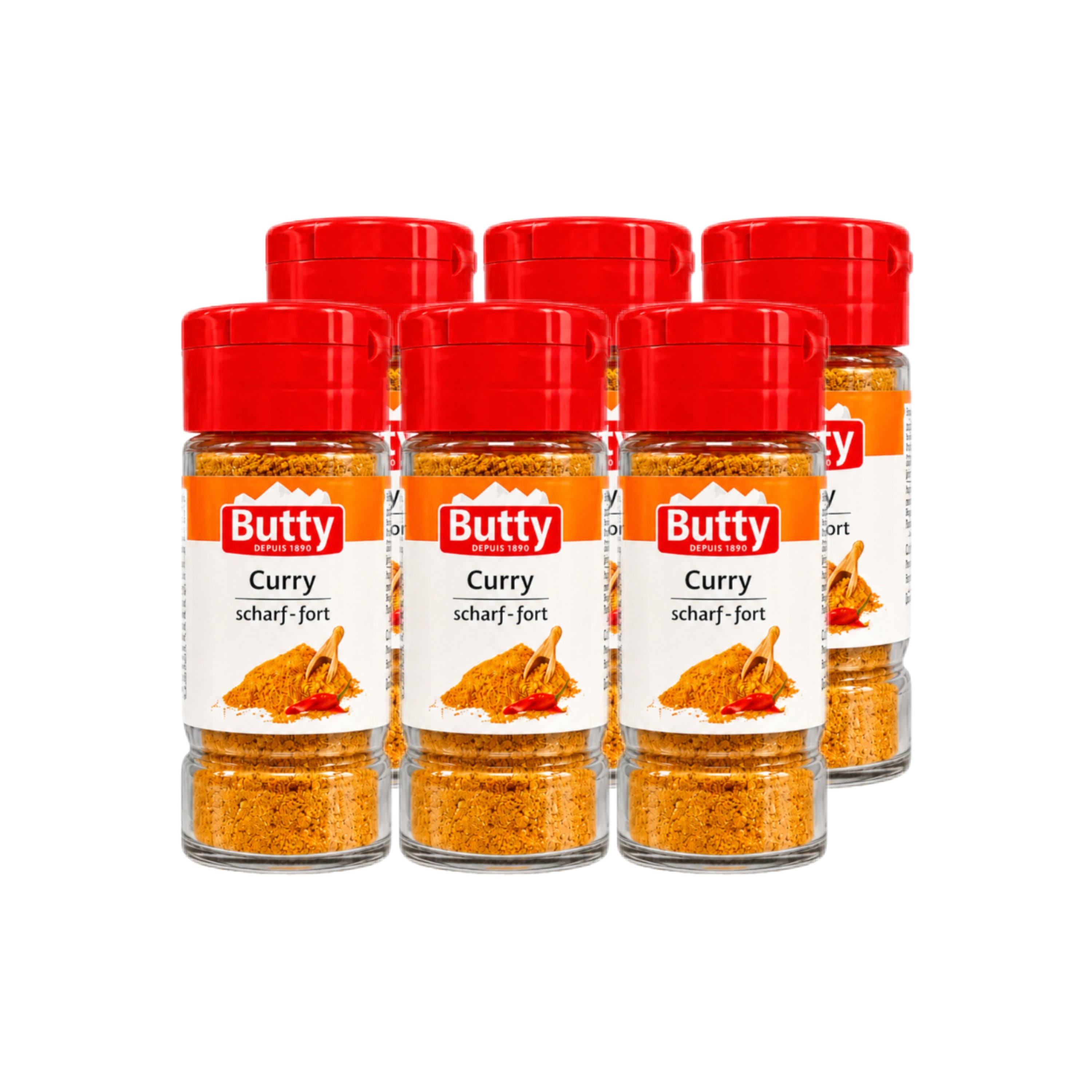 Curry Hot 6 x 24g