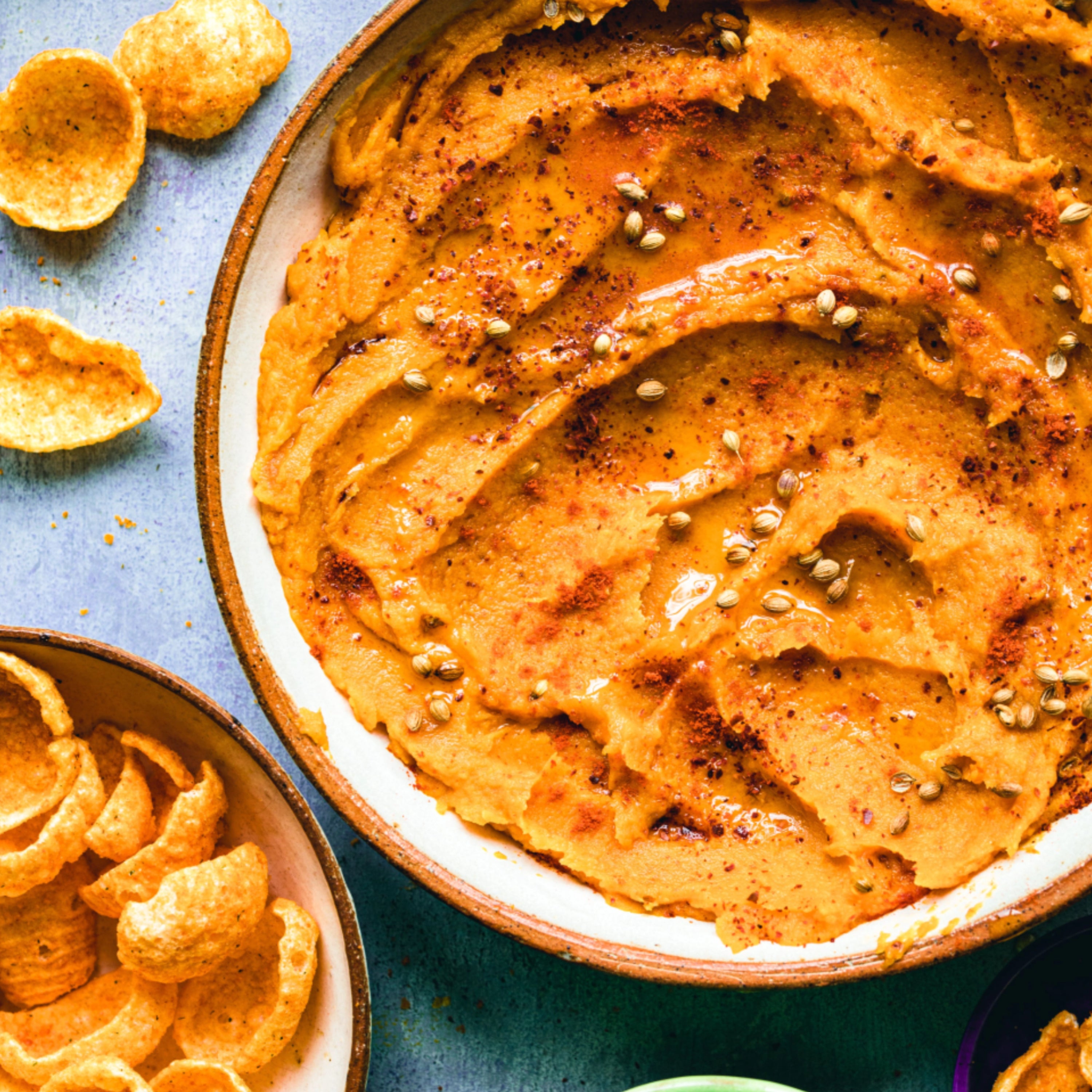Hummus Chips Tomato Basil 110g