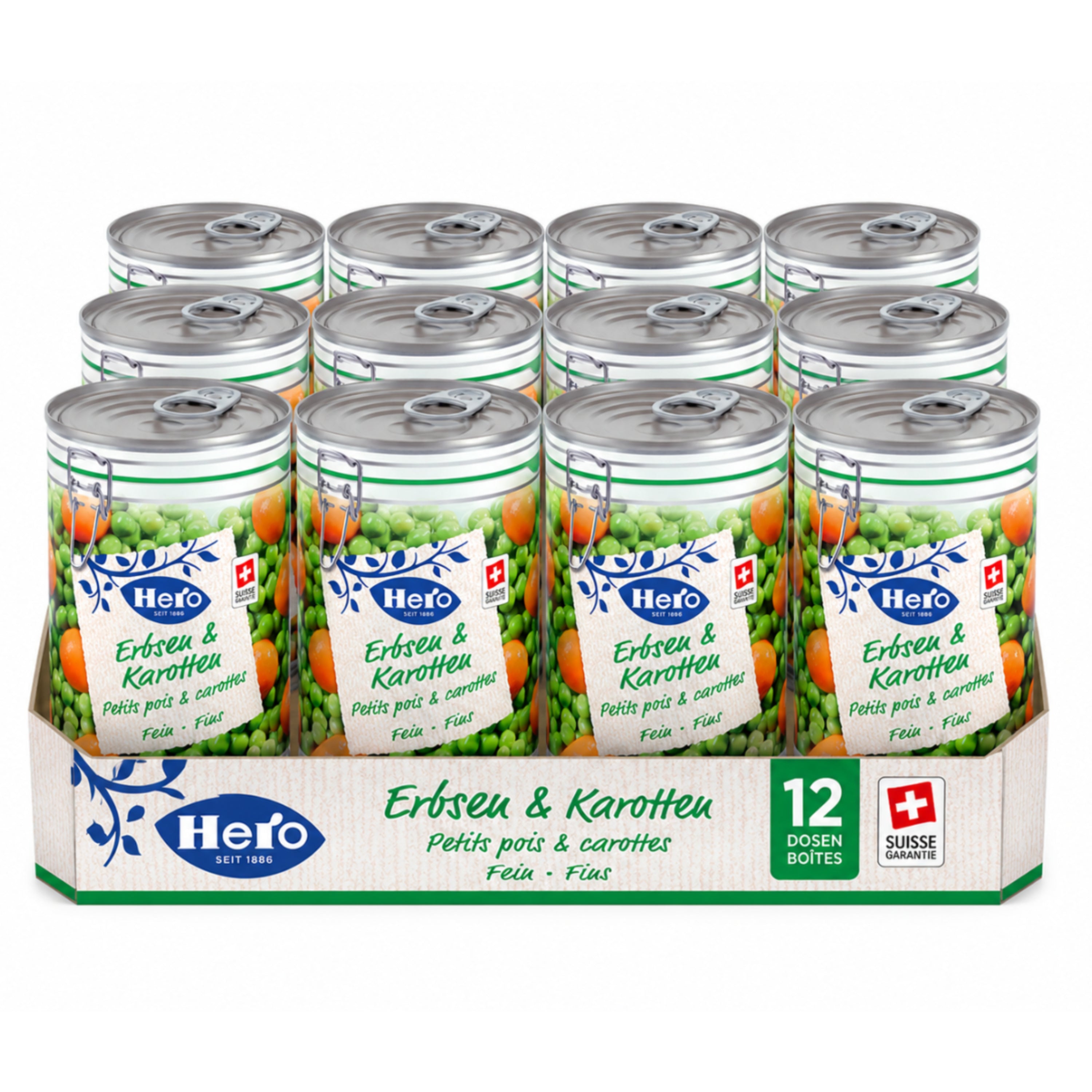 Hero Peas & Carrots Fine 12 x 420g