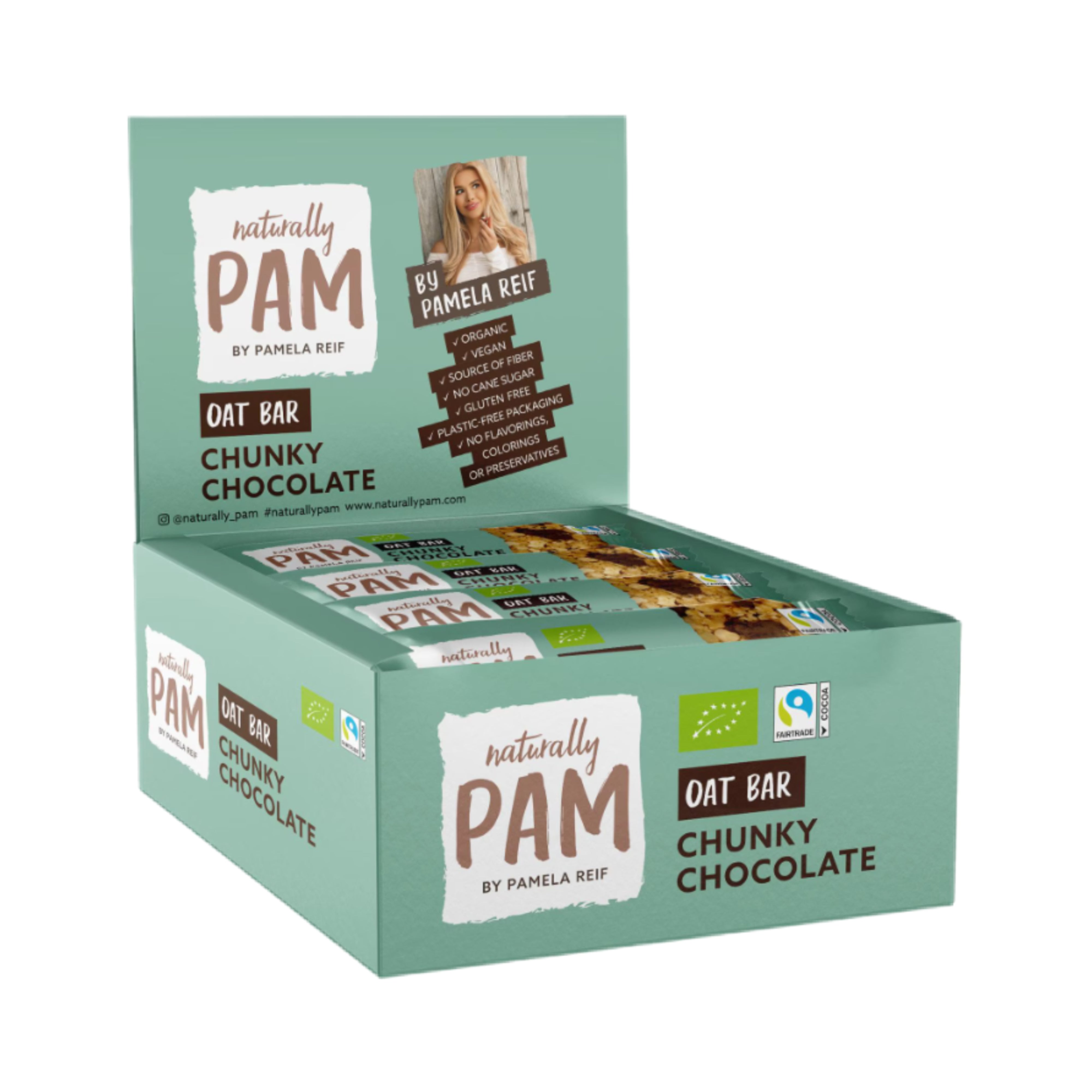 Riegel Hafer Chunky Chocolate Bio 12 x 40g