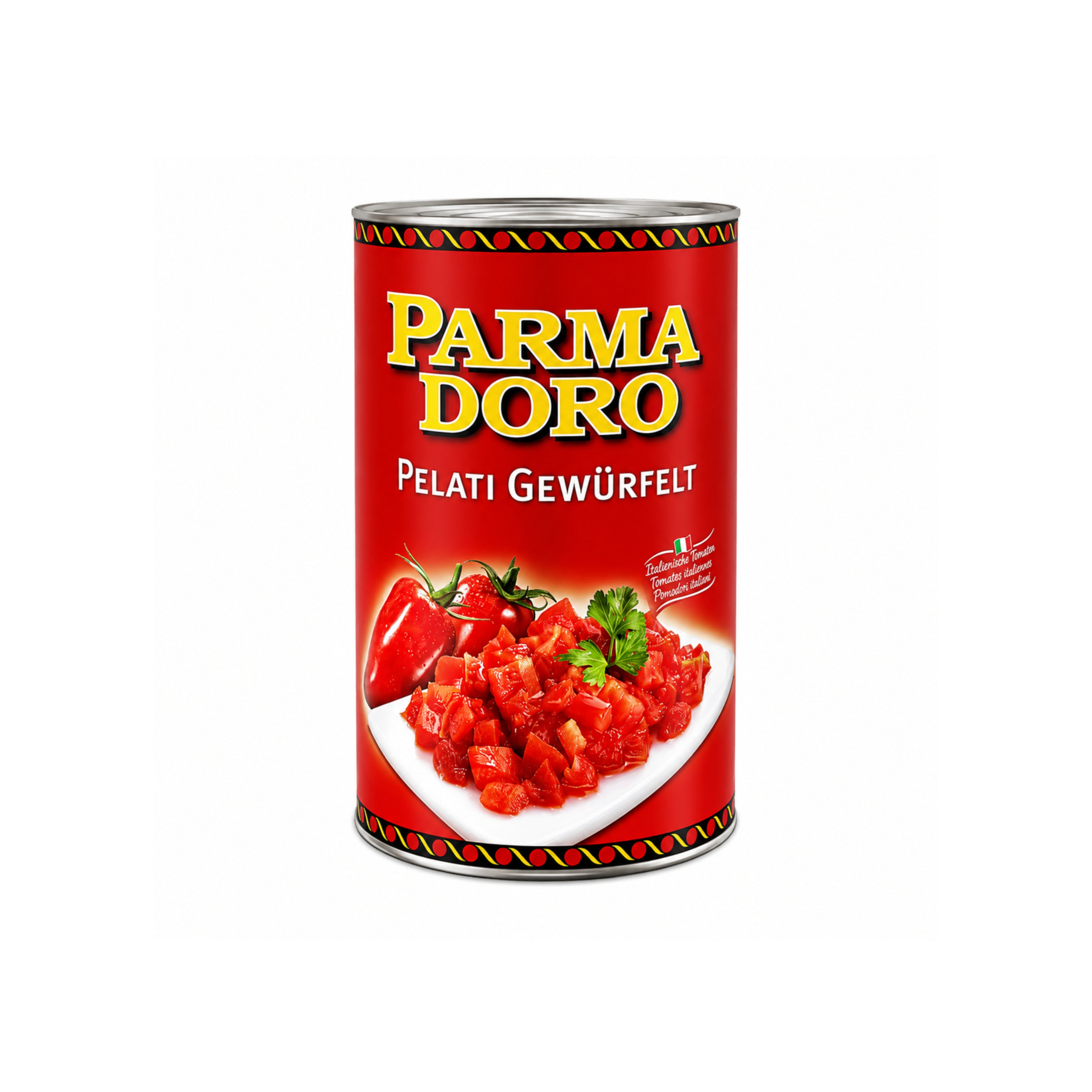 Pelati gewürfelt 395g