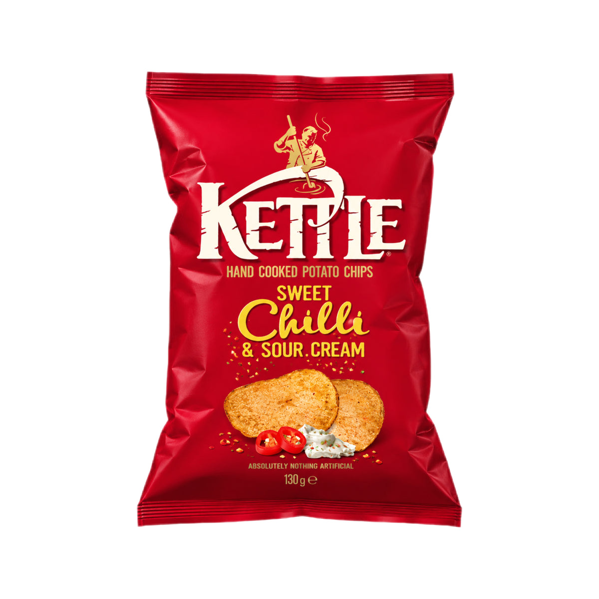 Chips Kettle saveur piment doux et crème aigre 130 g