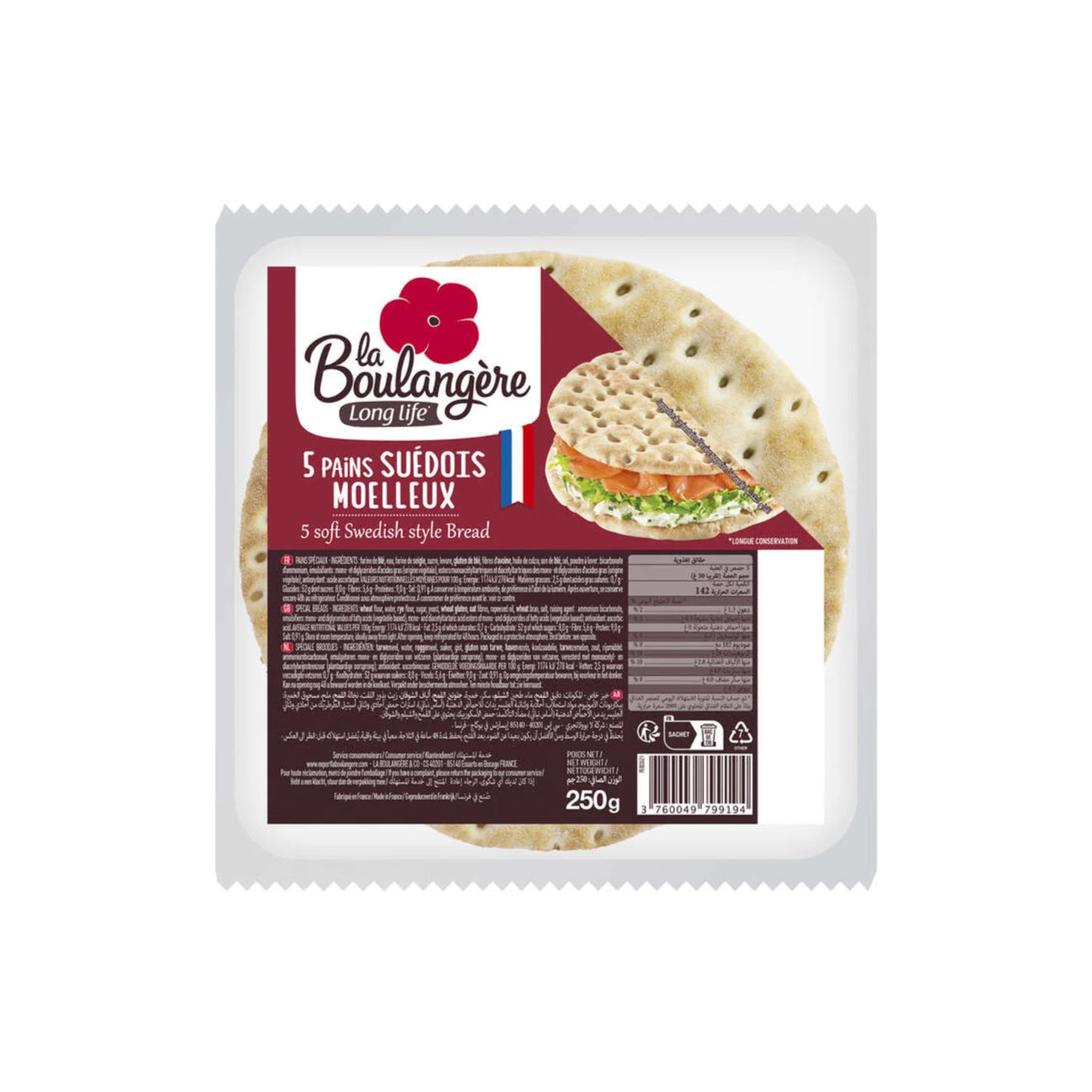 Brot Suédois 5er Pack - 250g