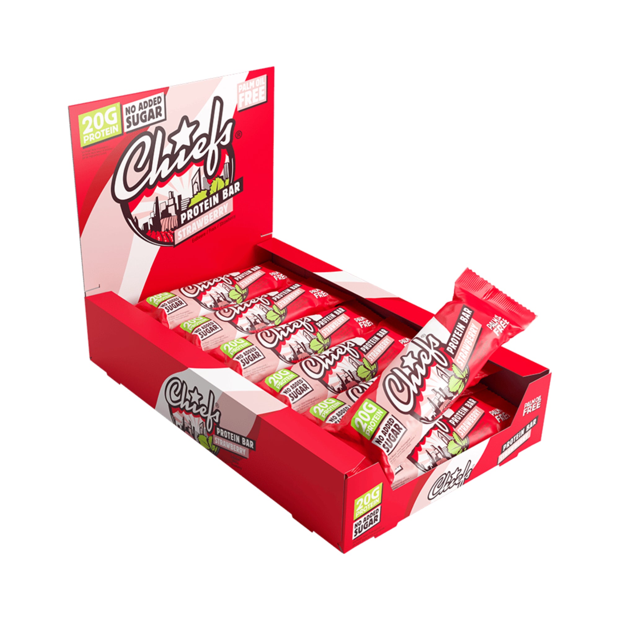 Protein Riegel Strawberry 12 x 55g