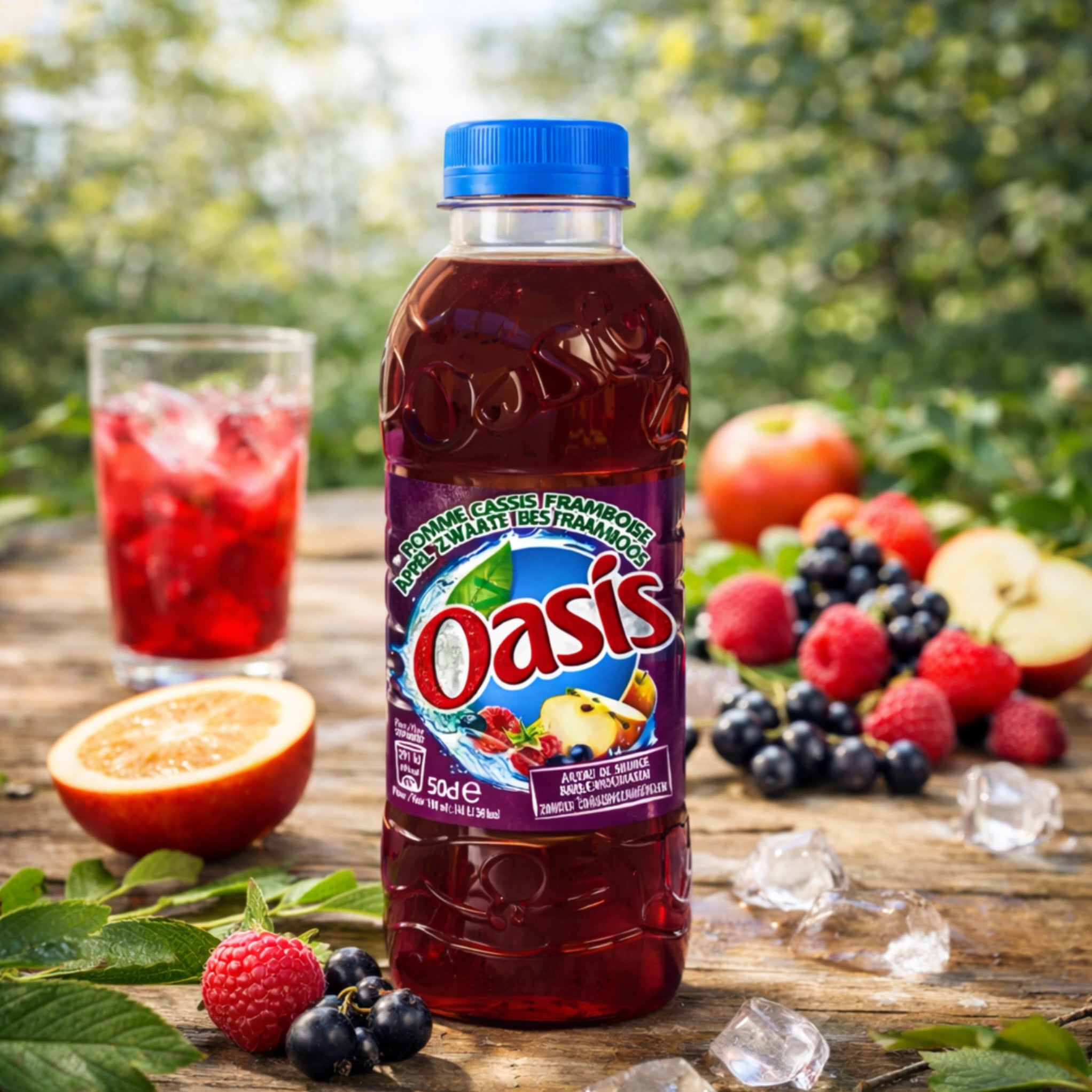Oasis Apple Cassis Raspberry 12 x 500ml