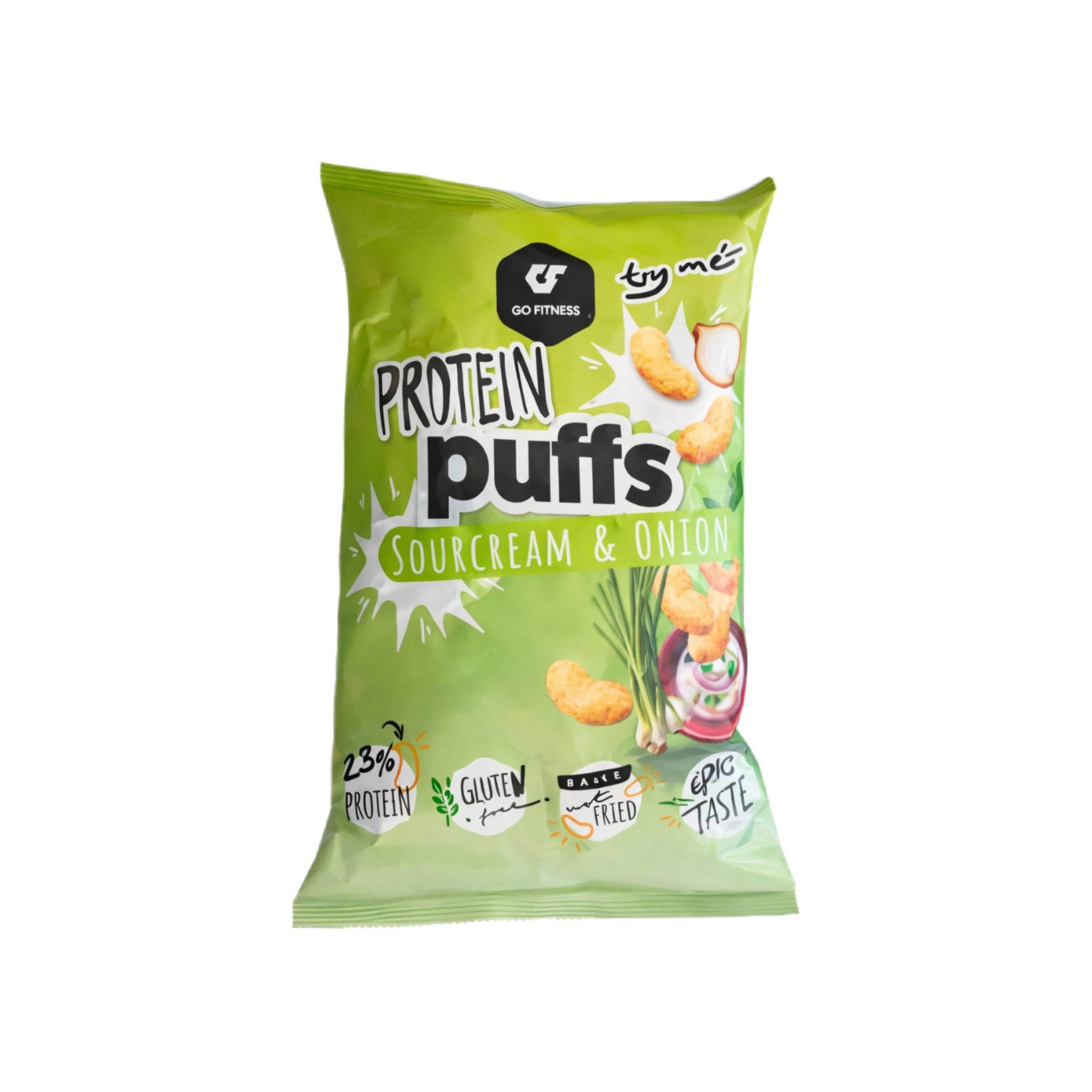 Protein Puffs Sour Cream & Onion 50g
