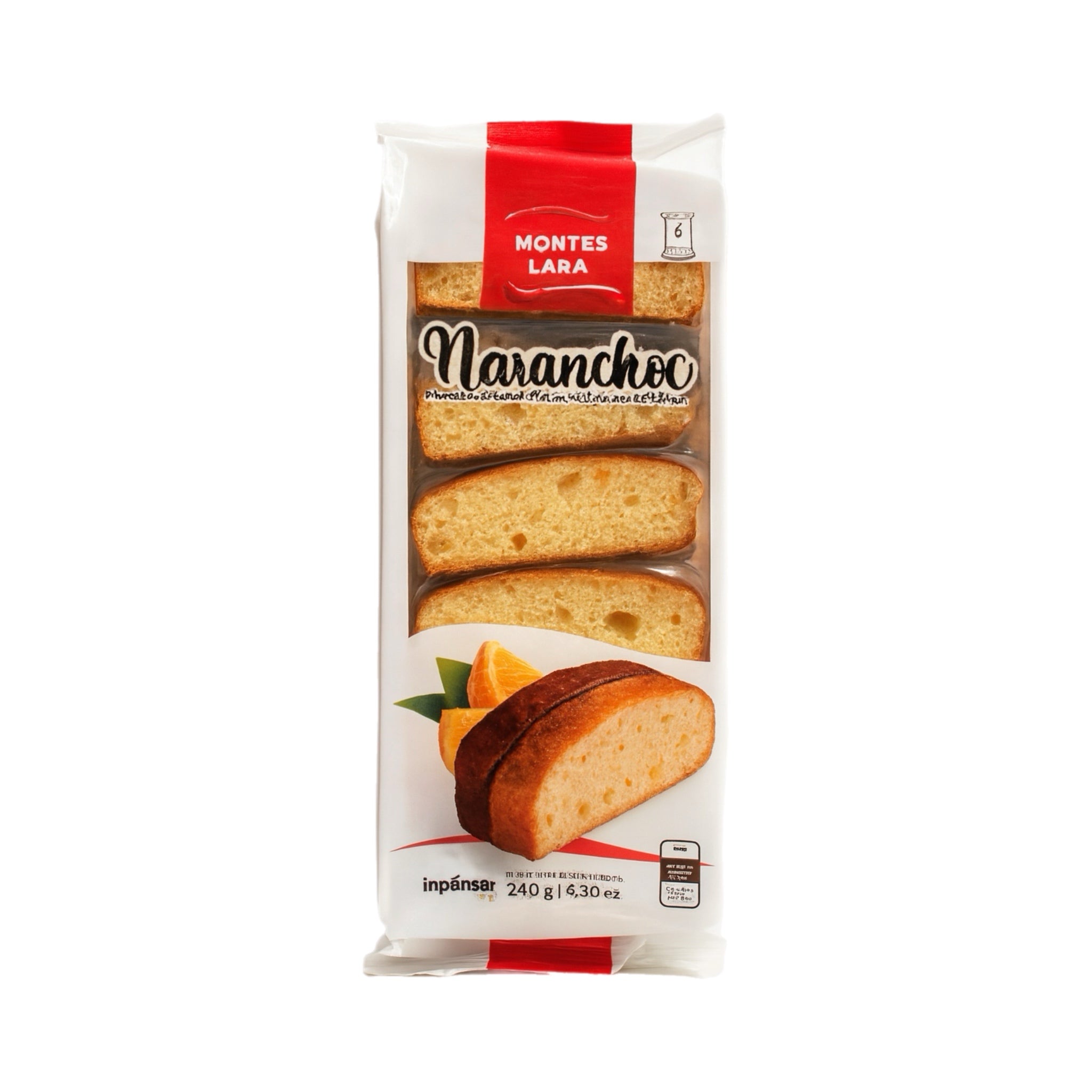 Kuchen Bizcocho Orange 240g