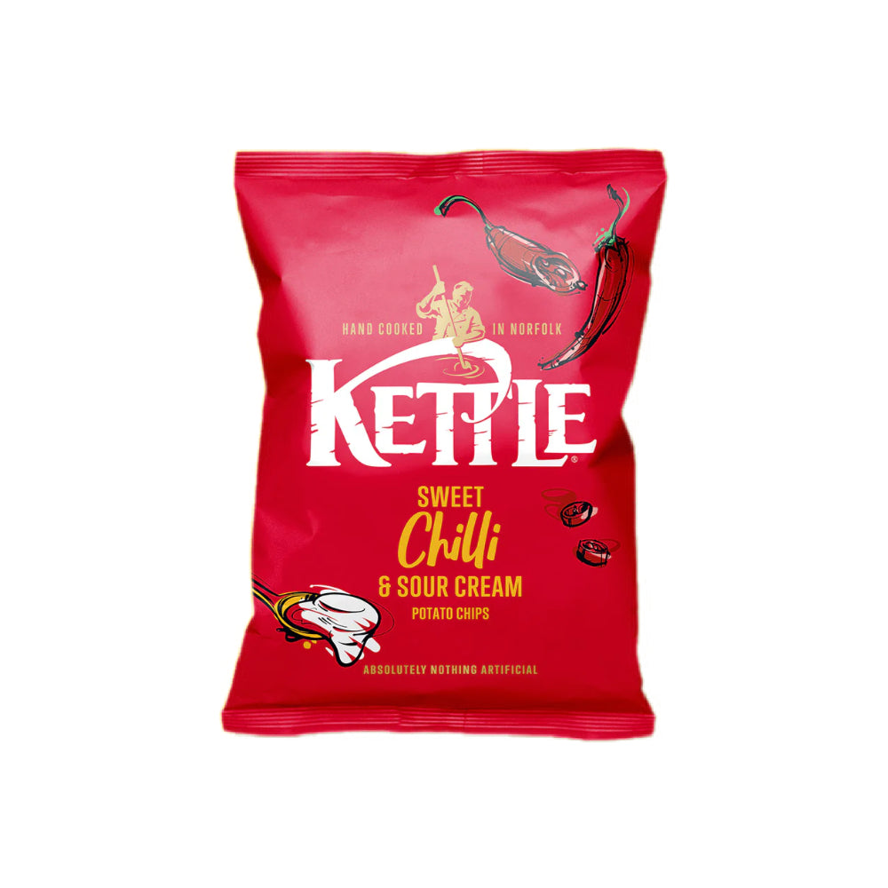 Chips Kettle saveur piment doux et crème aigre 130 g