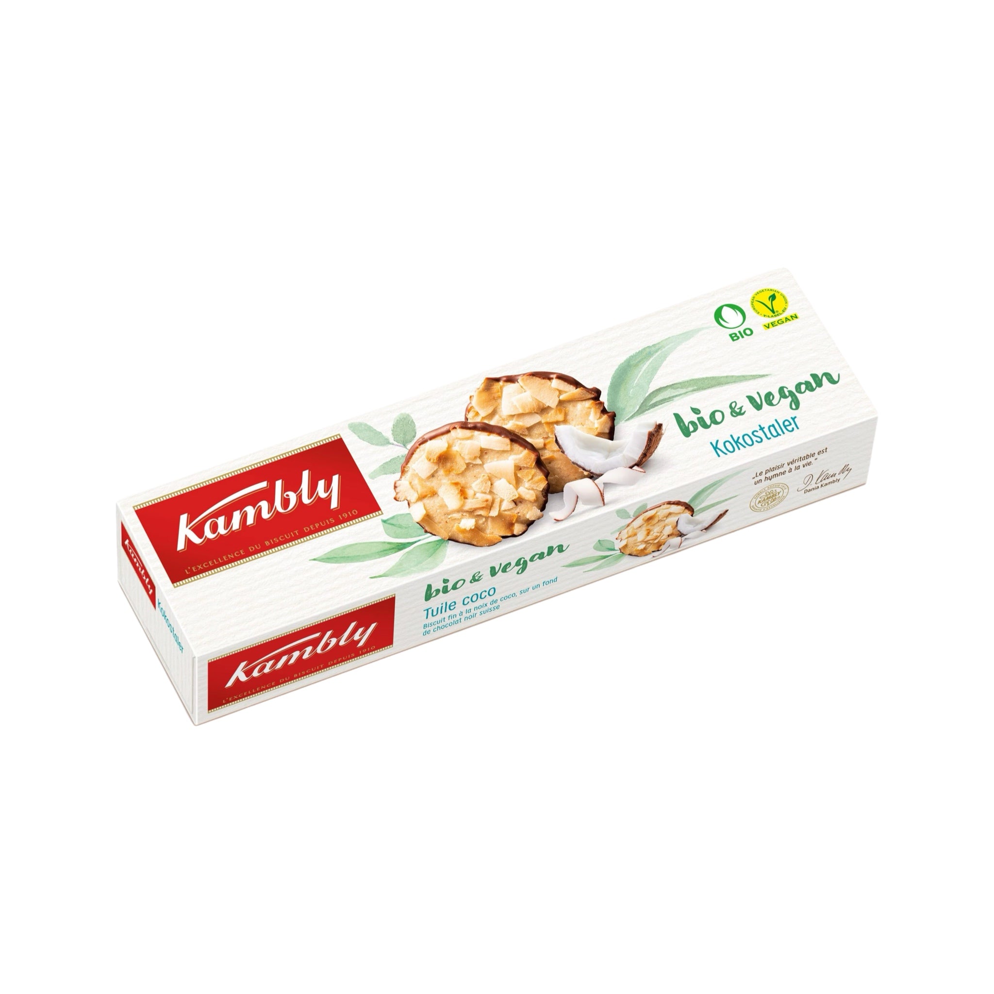Kambly Kokosplätzchen Bio 80g