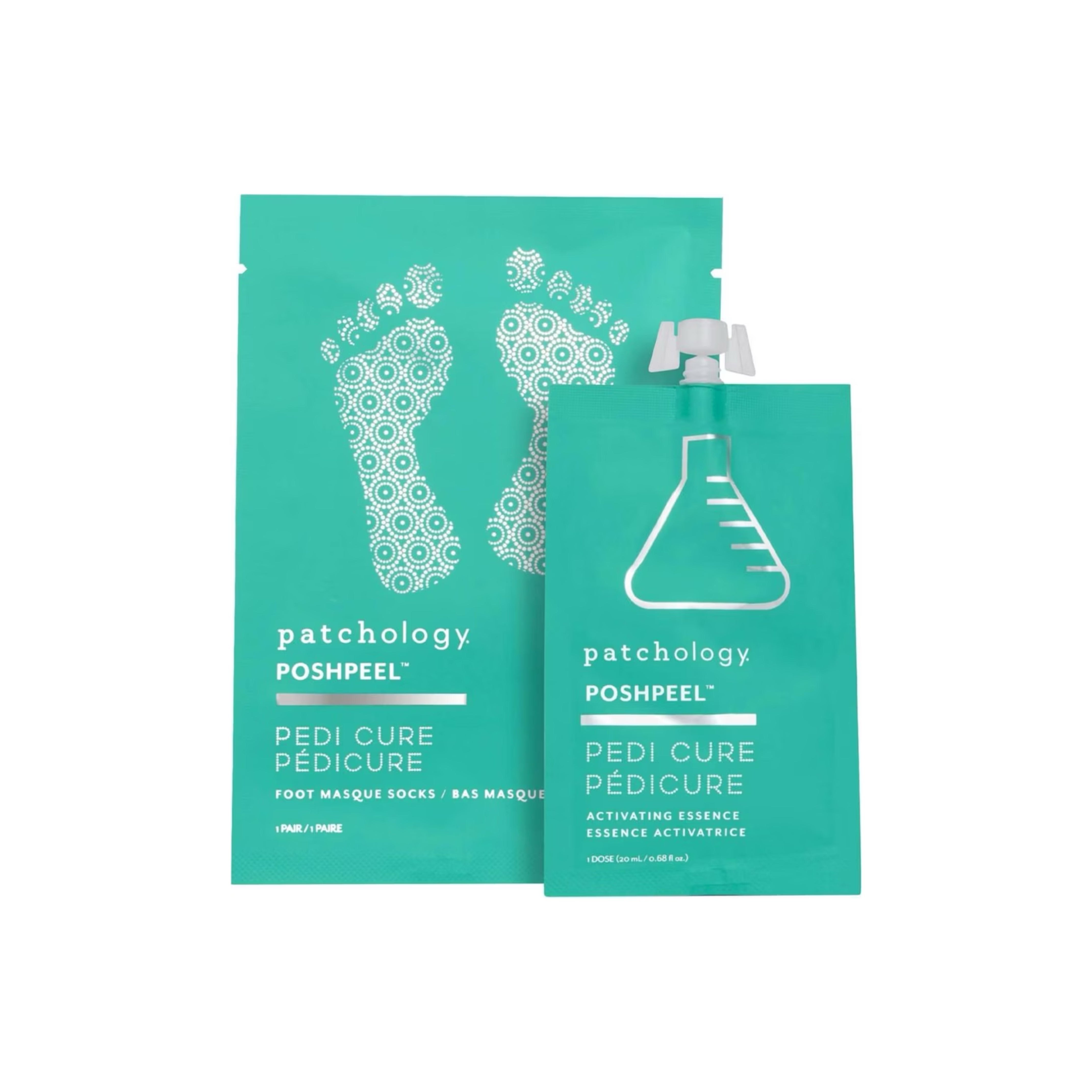 PoshPeel PediCure, paquet de 4