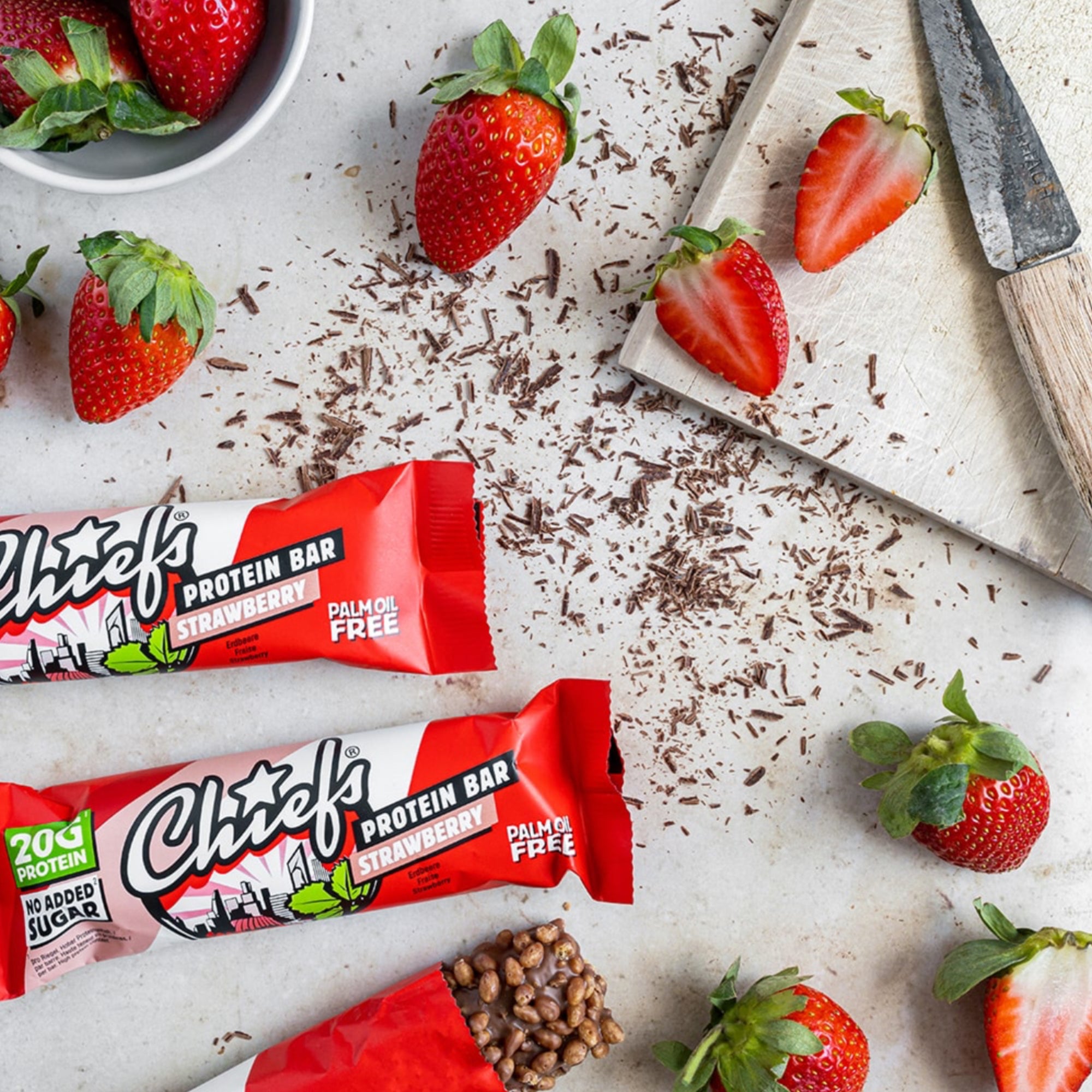 Protein Riegel Strawberry 55g