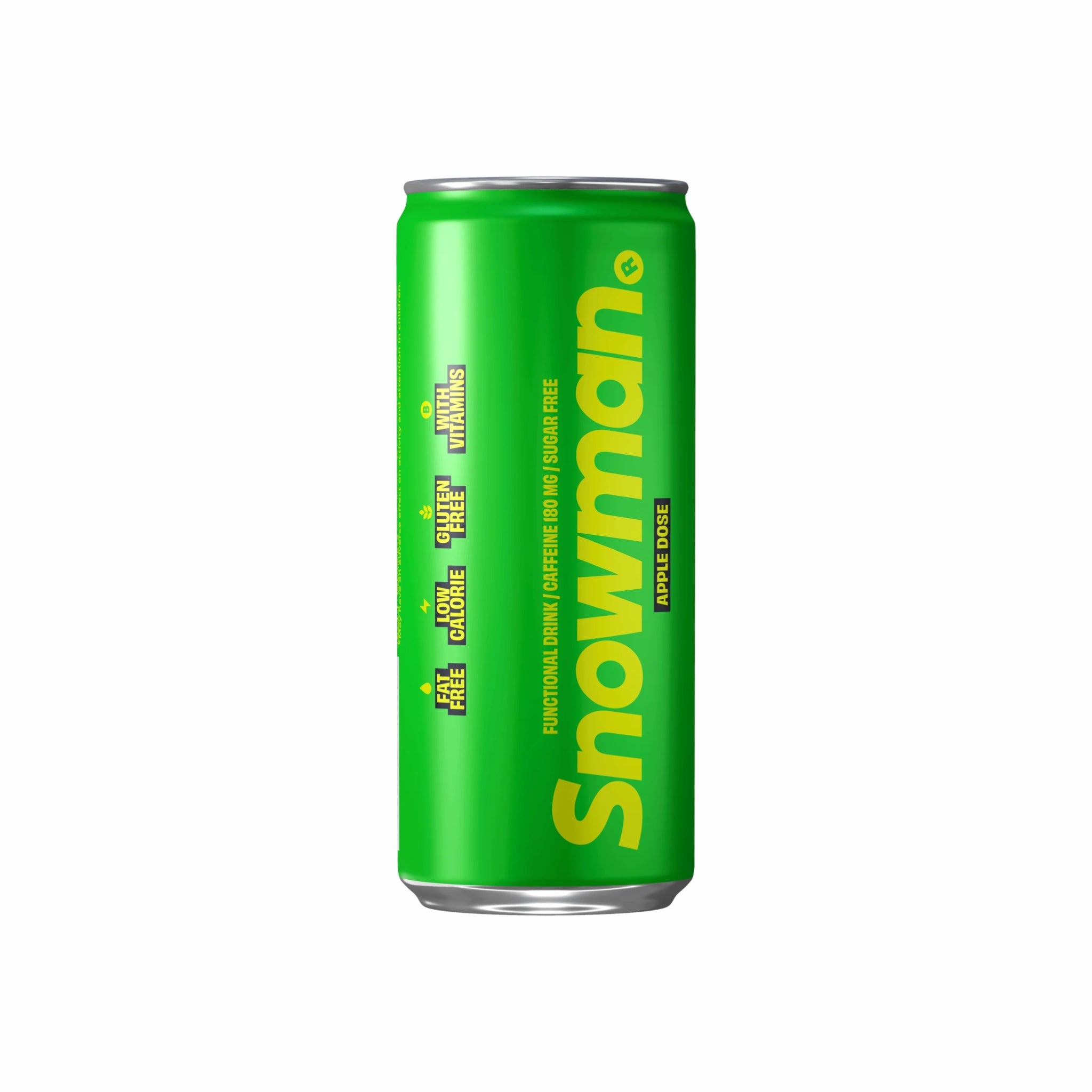 Energy Drink Snowman Zero - Apple 330ml