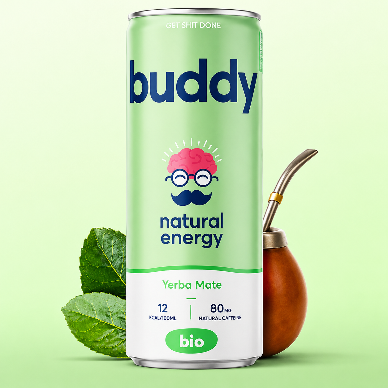 Natural Energy Drink - Yerba Mate Bio 250ml
