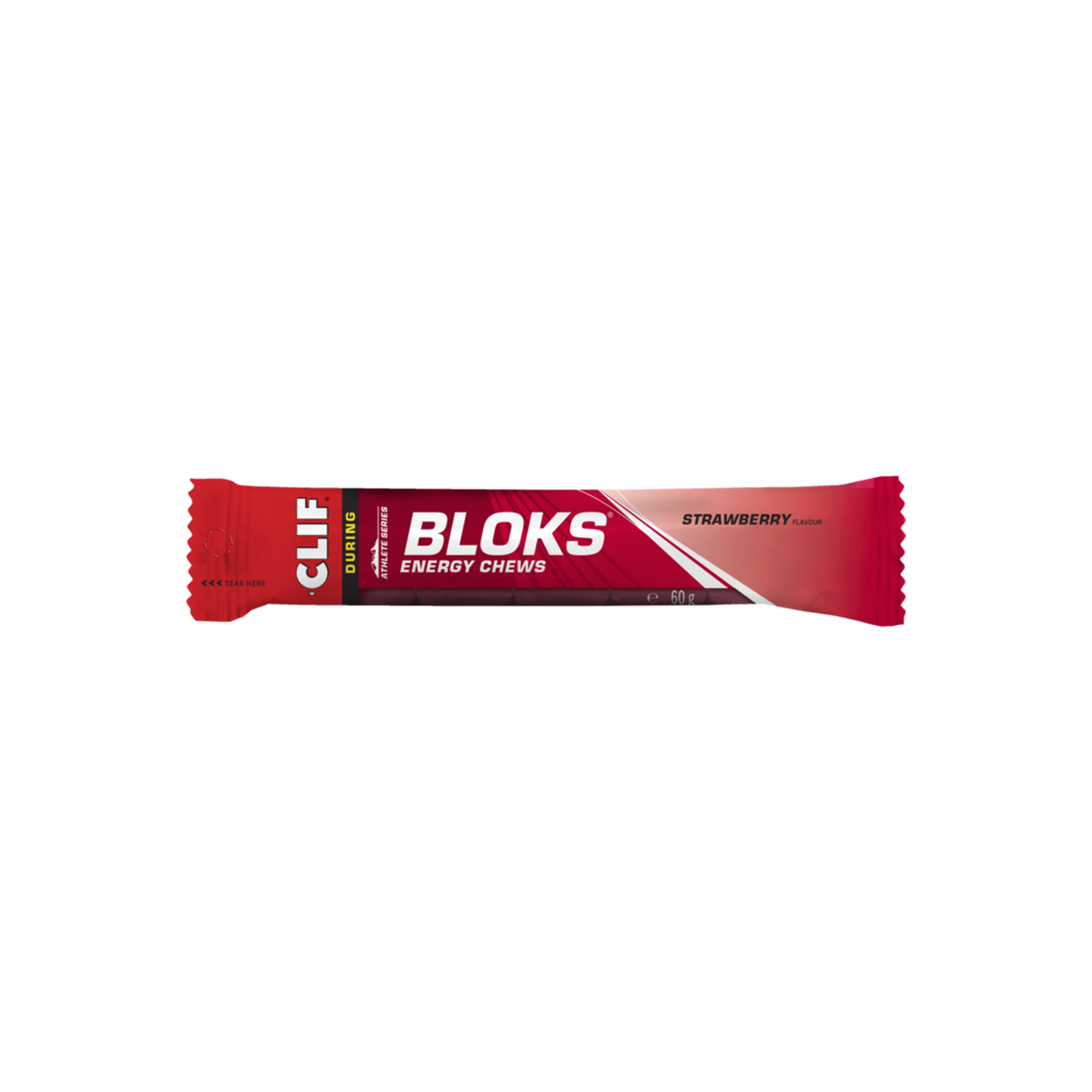 CLIF Shot Energy Chew Bloks Strawberry 18 x 60g