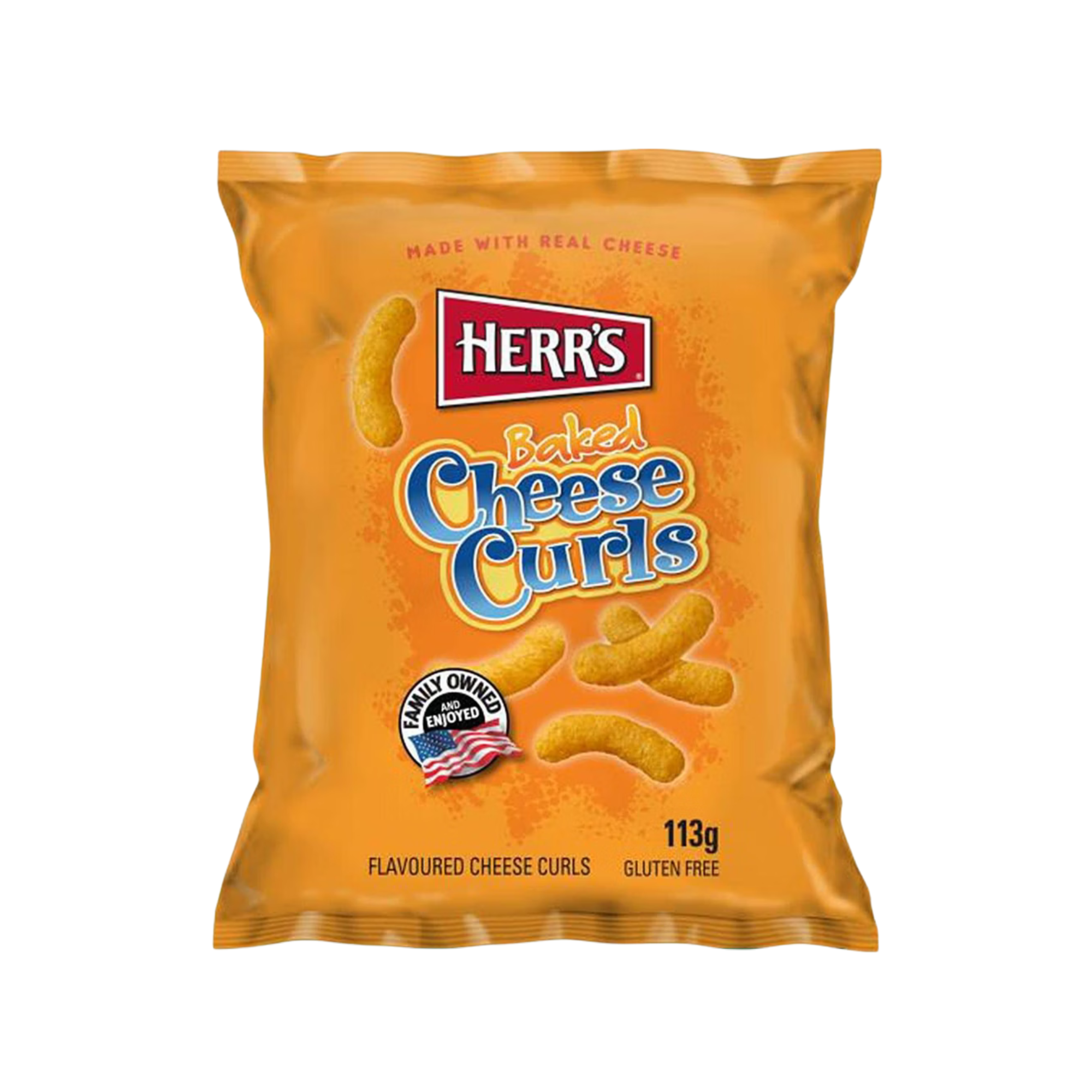 Cheese Curls Baked 113g