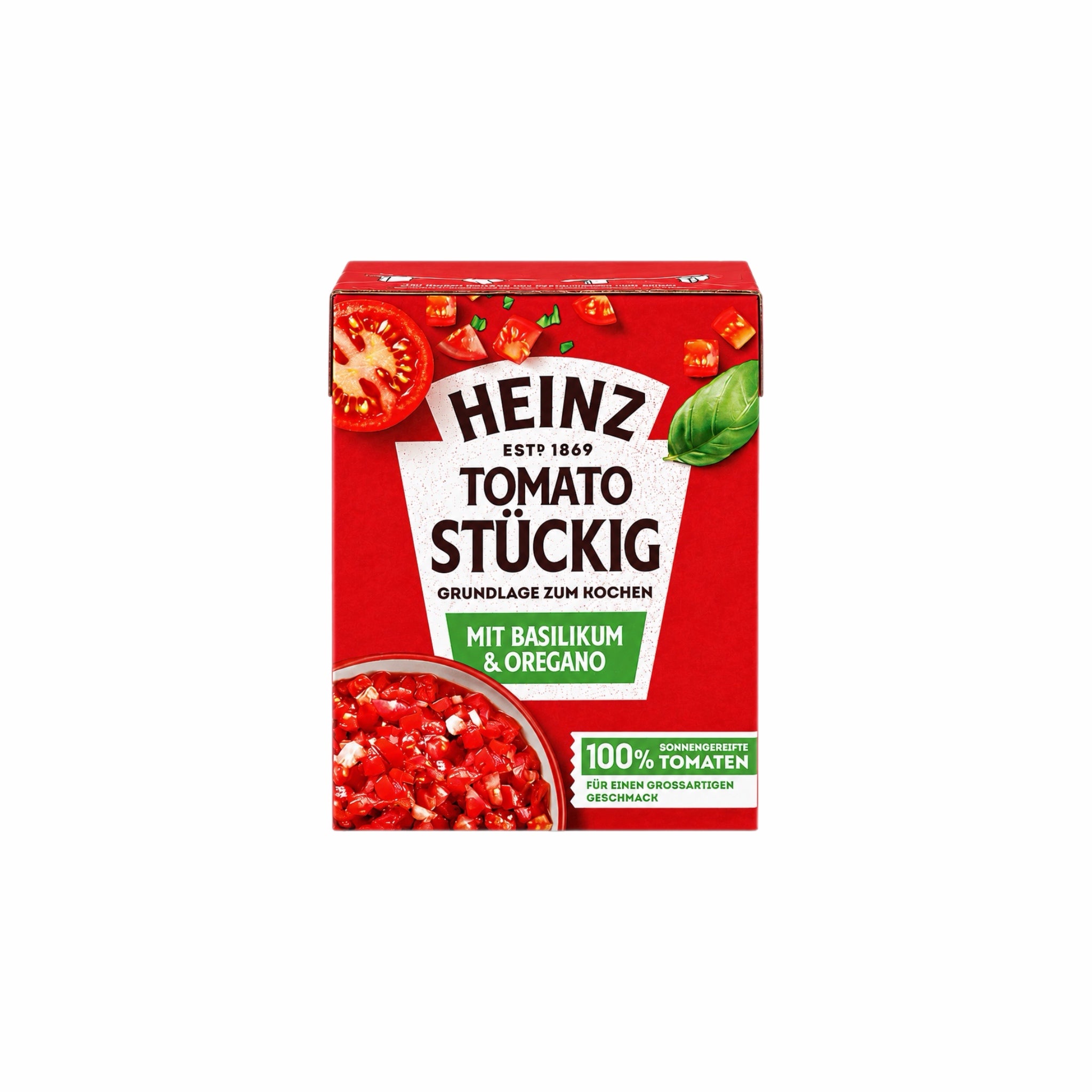 Heinz Tomato Stückig Basilikum & Oregano 390g