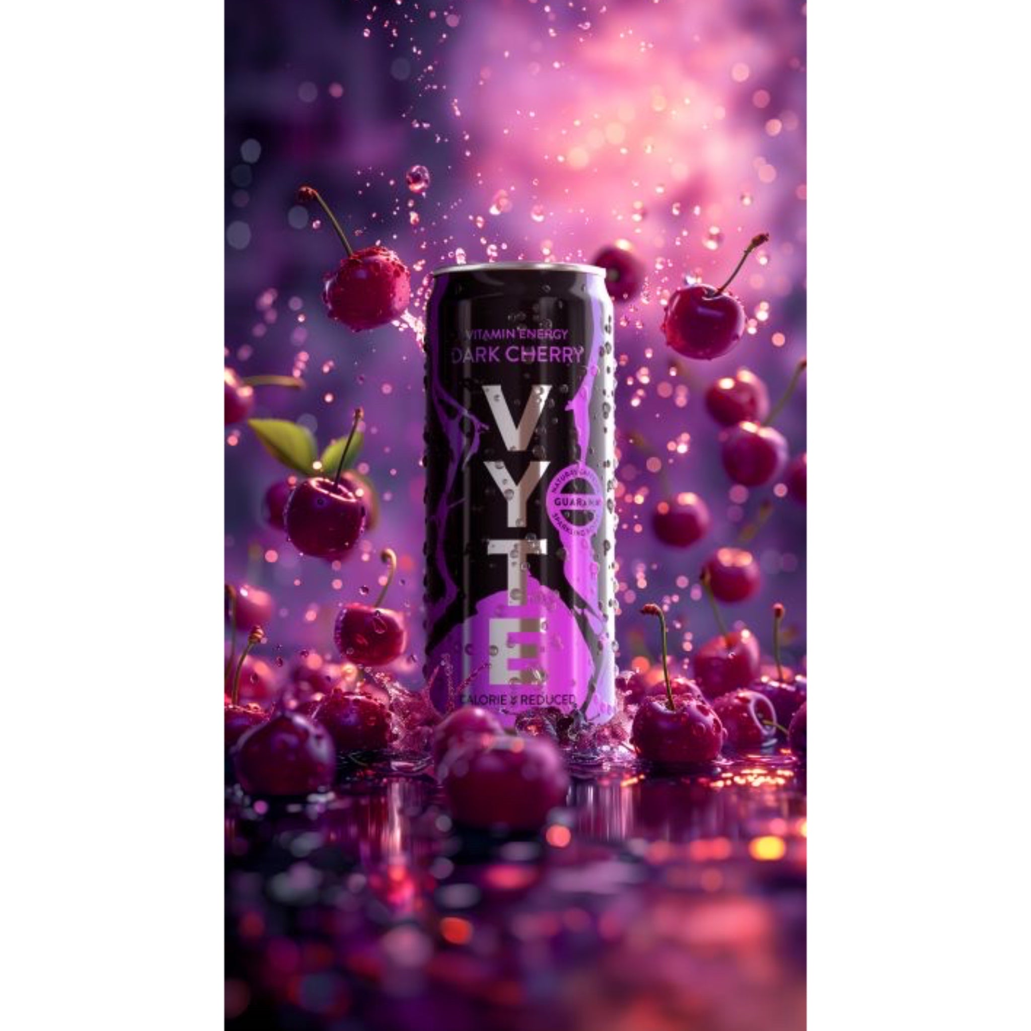Boisson énergisante - Cerise noire 24 x 330 ml
