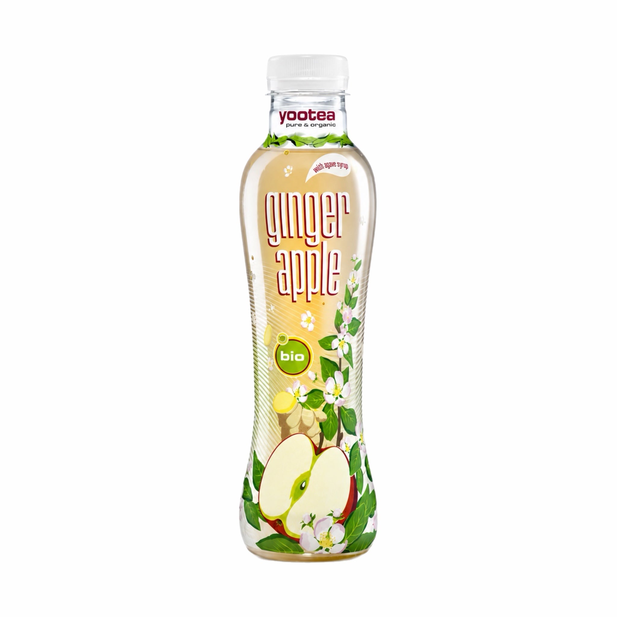 Organic Ginger Apple Iced Tea 500ml