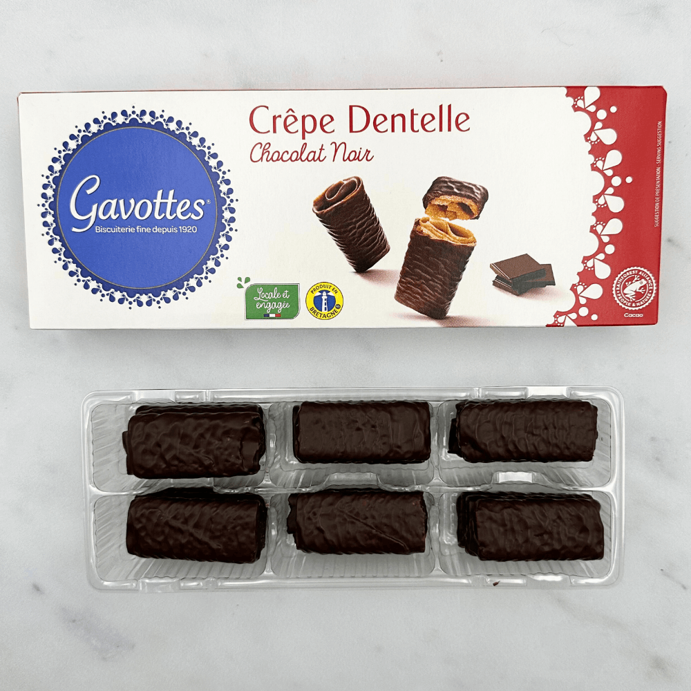 Crêpes Chocolate Noir Waffelröllchen 90g