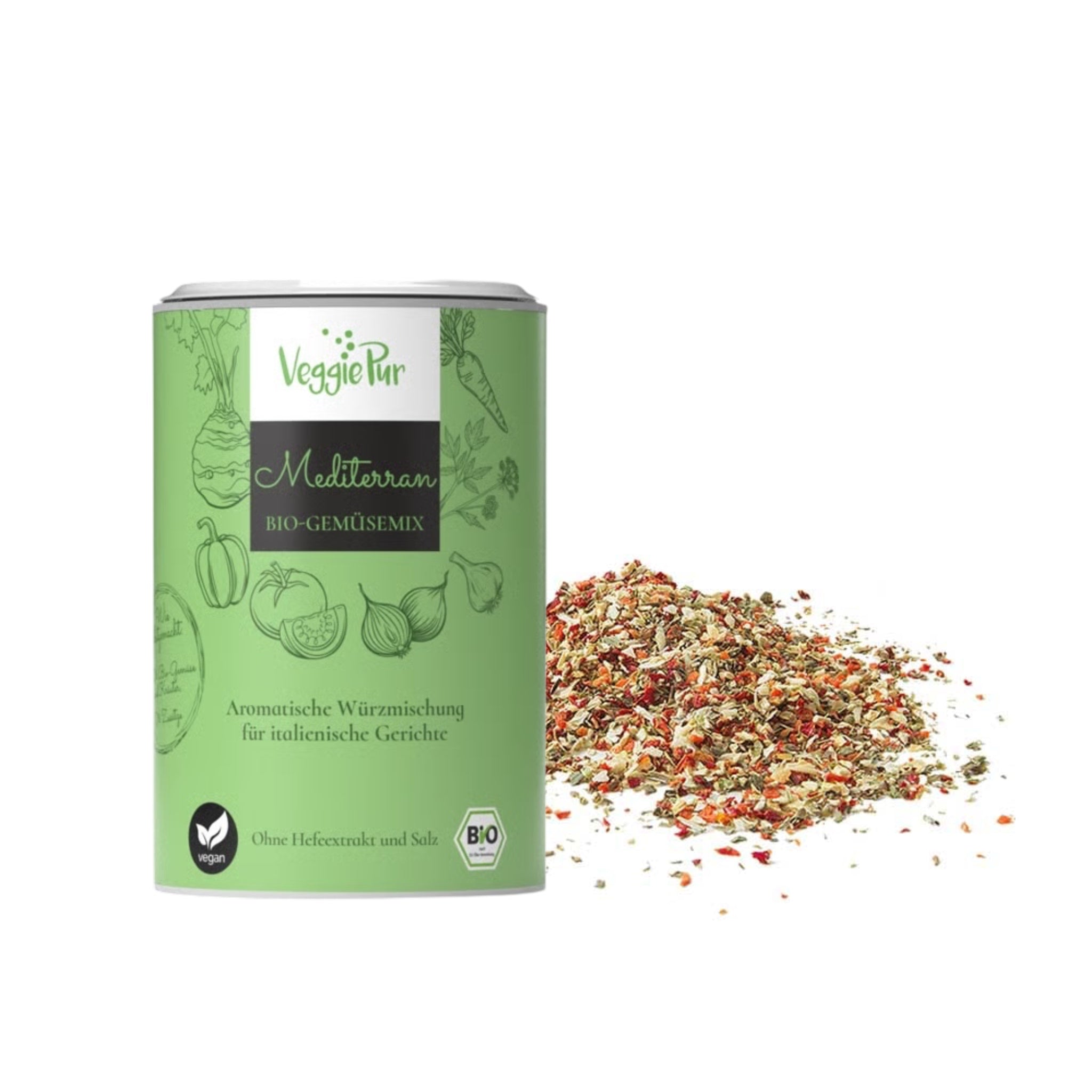 Organic Mediterranean Vegetable Mix 130g