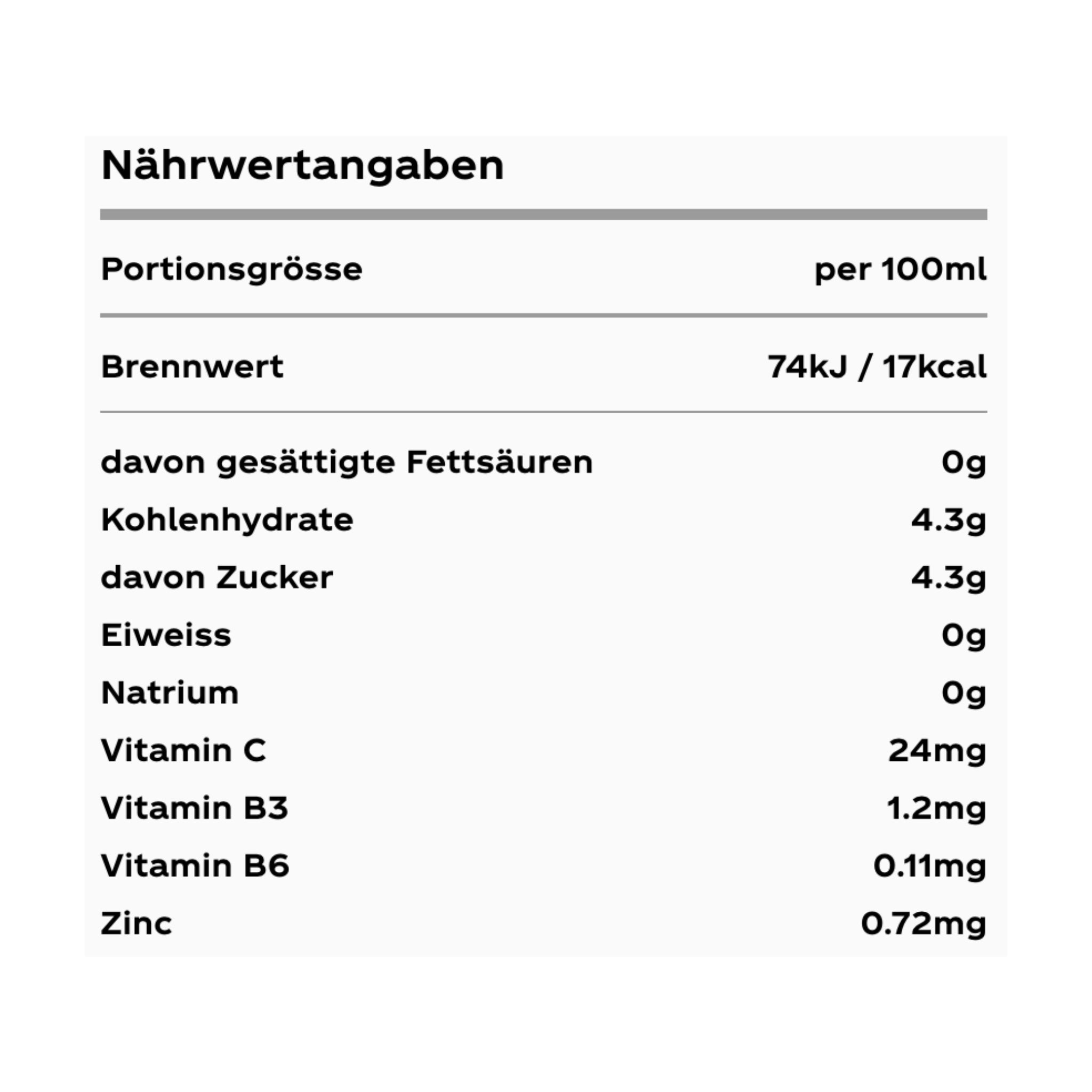 Vitaminwater Relax Heidelbeere-Lavendel 500ml
