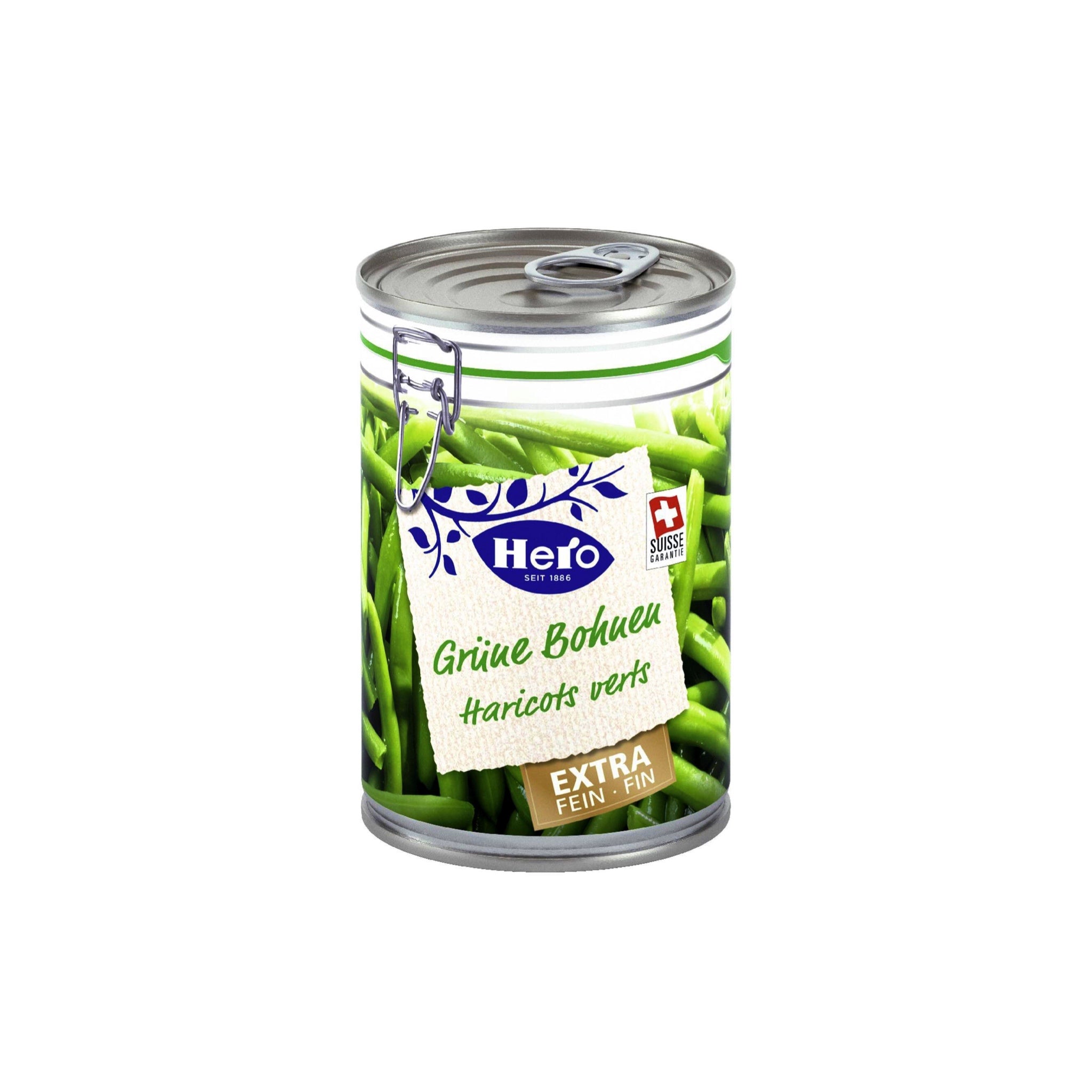 Hero Bohnen Extra Fein 420g