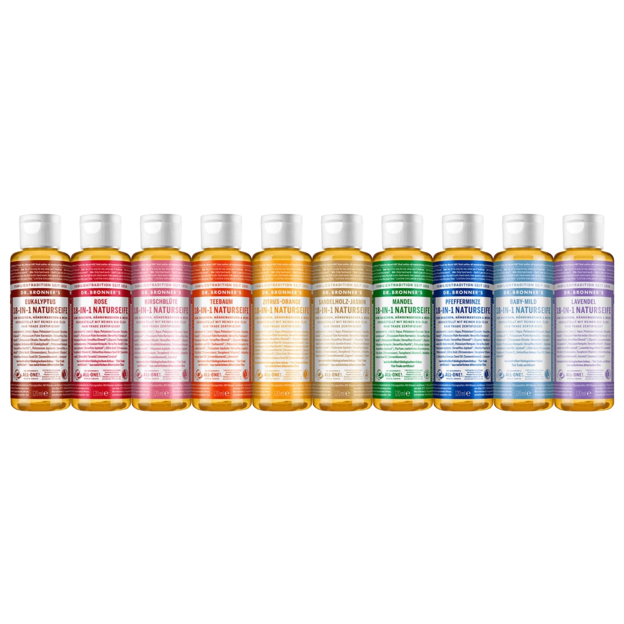 Savon naturel 18 en 1 - Amande bio 120 ml