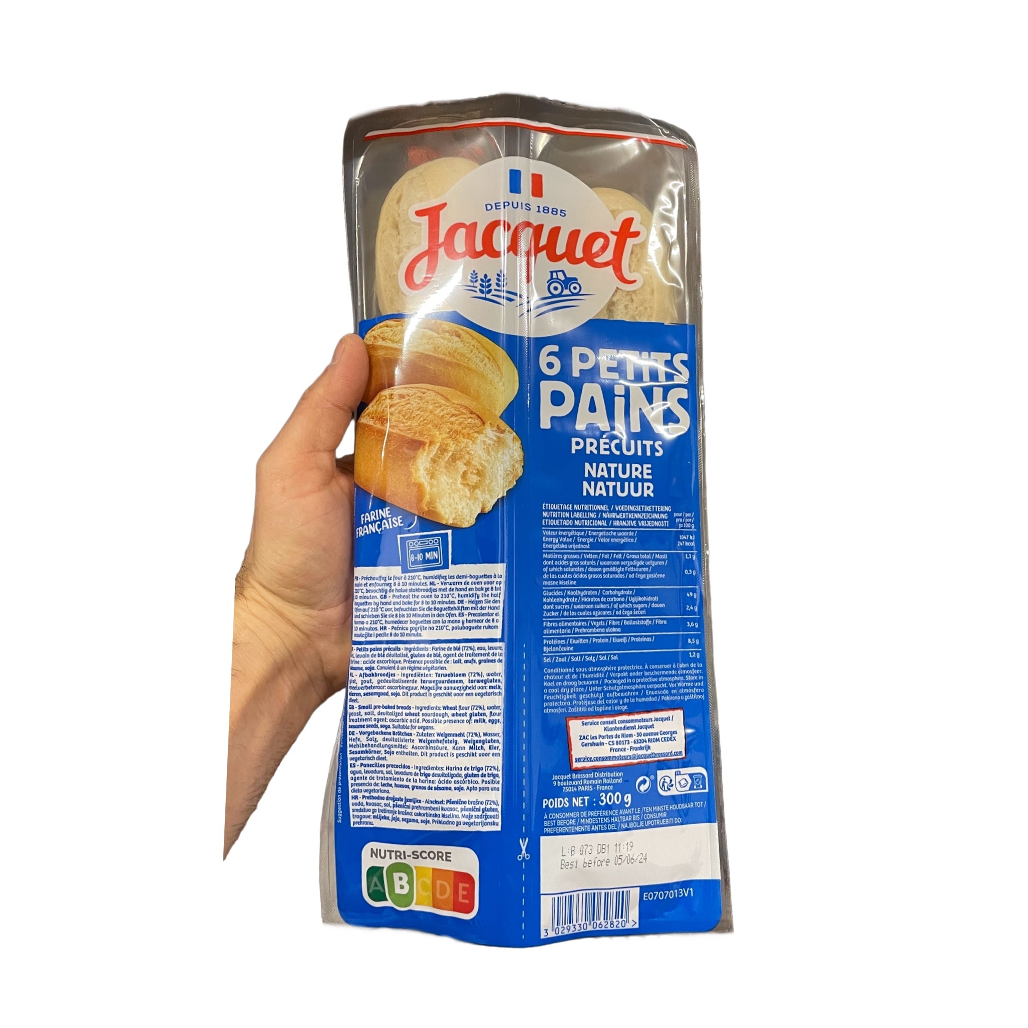 Petits Pains Nature 6er Pack - 300g