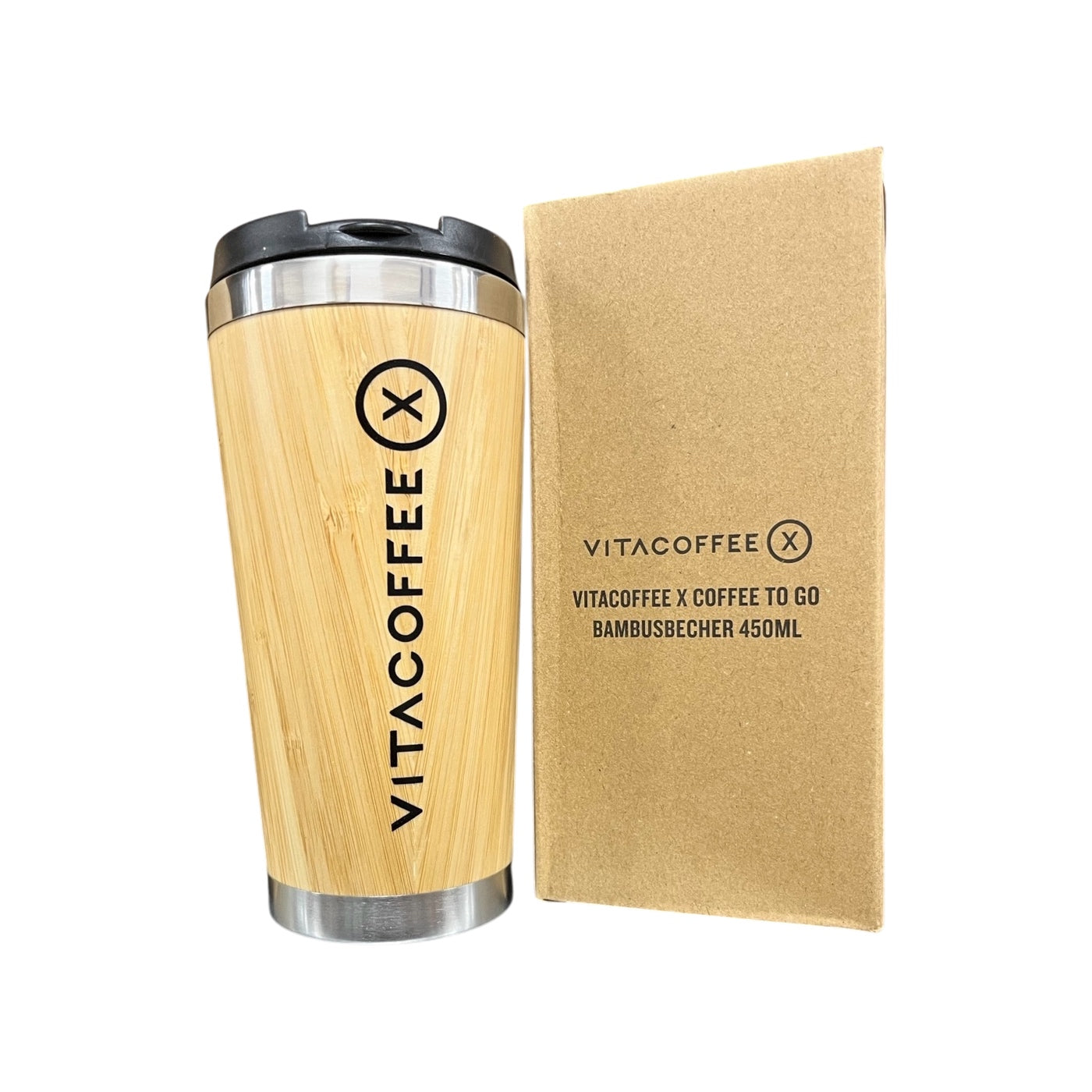 Kaffeebecher aus Bambus 450ml