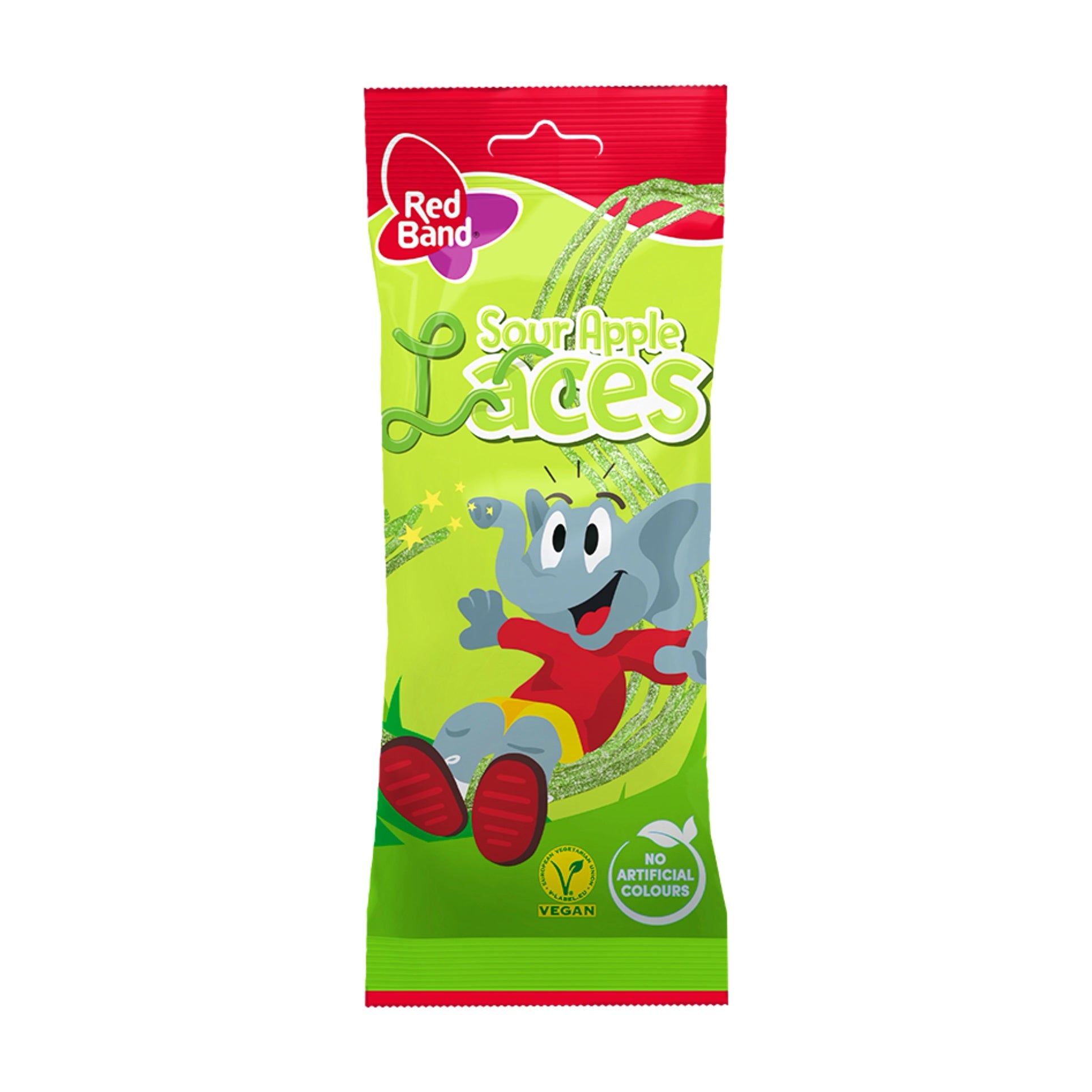 Sour Apple Laces 5 x 100g