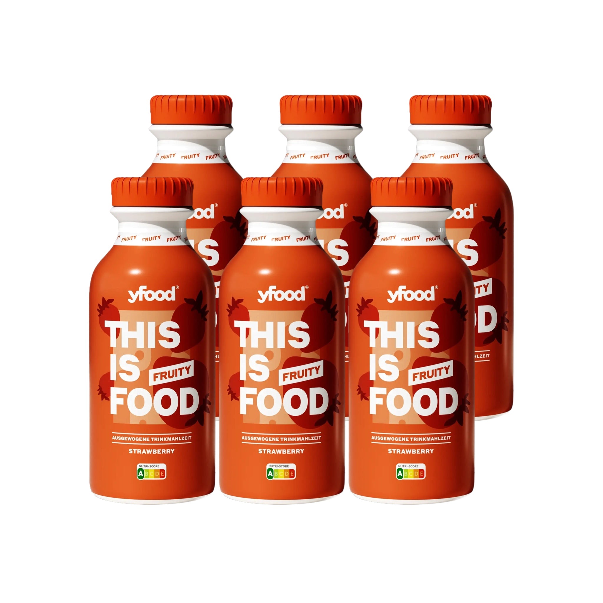 Trinkmahlzeit Fruity Strawberry 6 x 500ml