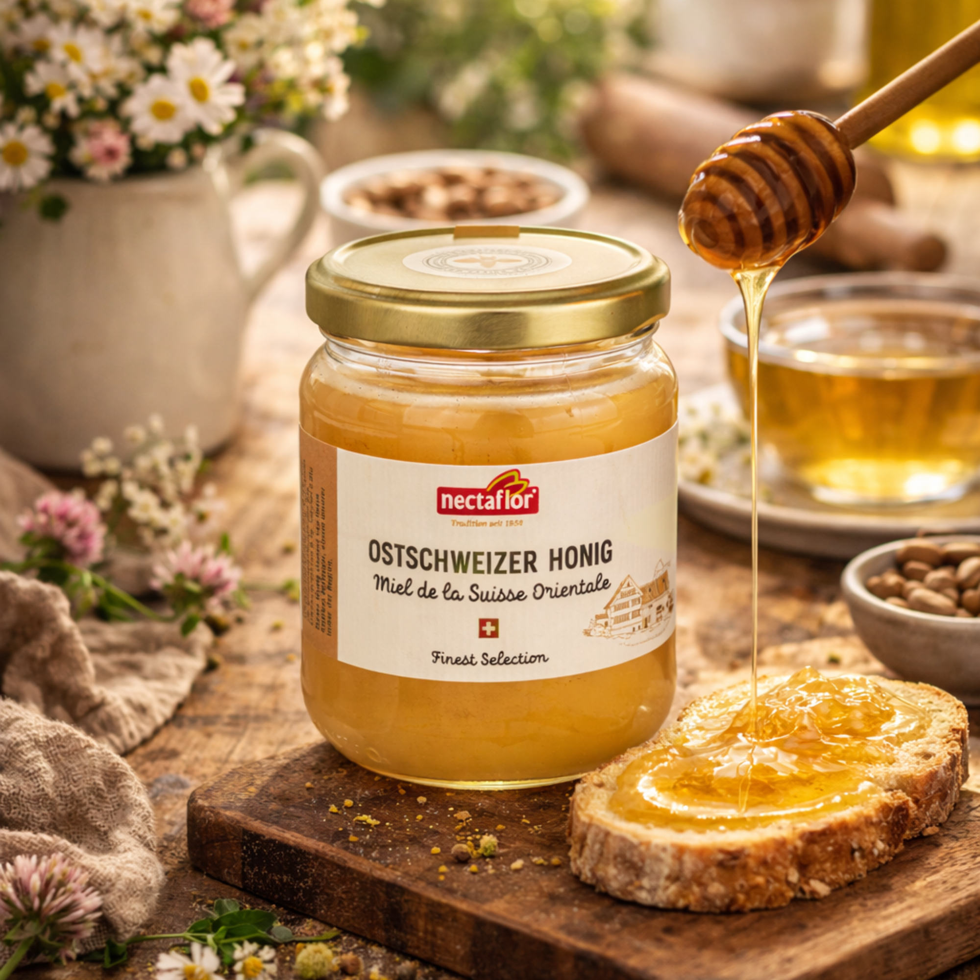 Miel cristallisé de Suisse orientale 250g