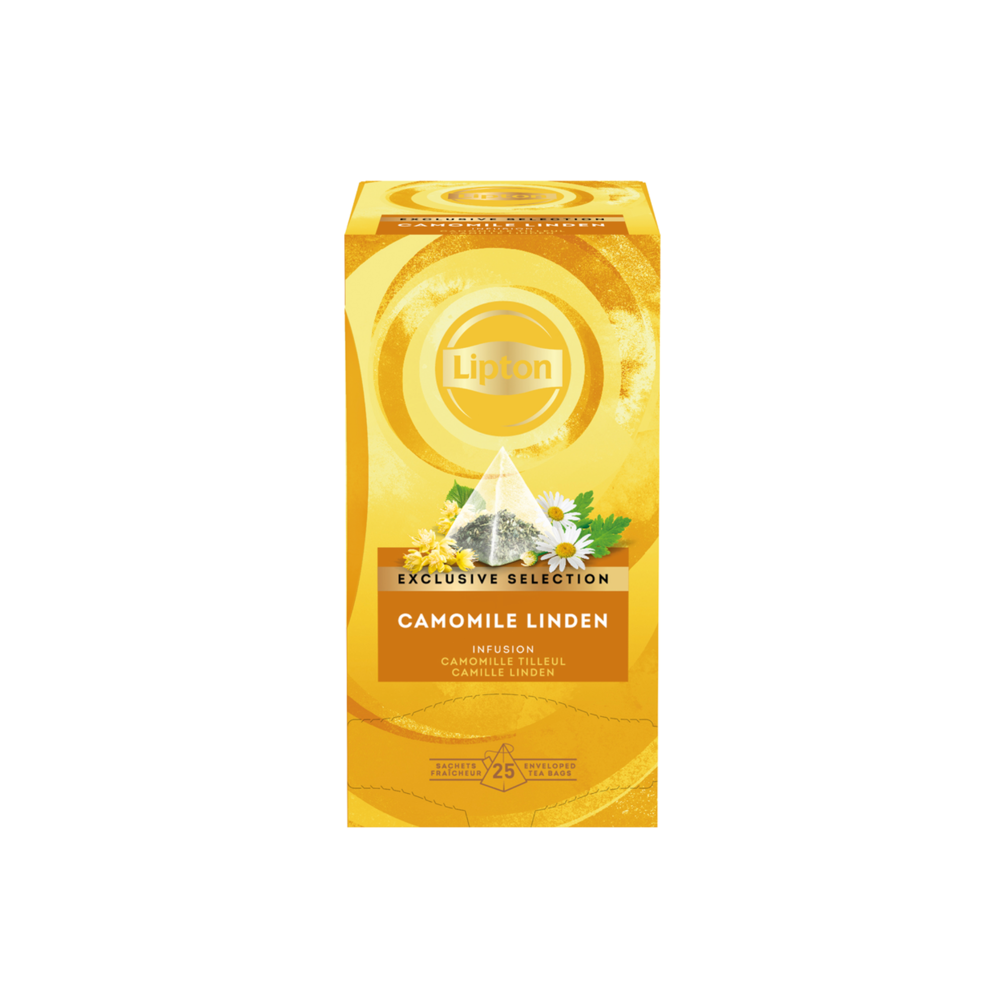Lipton Infusion Camomille & Tilleul Lot de 25 - 33g
