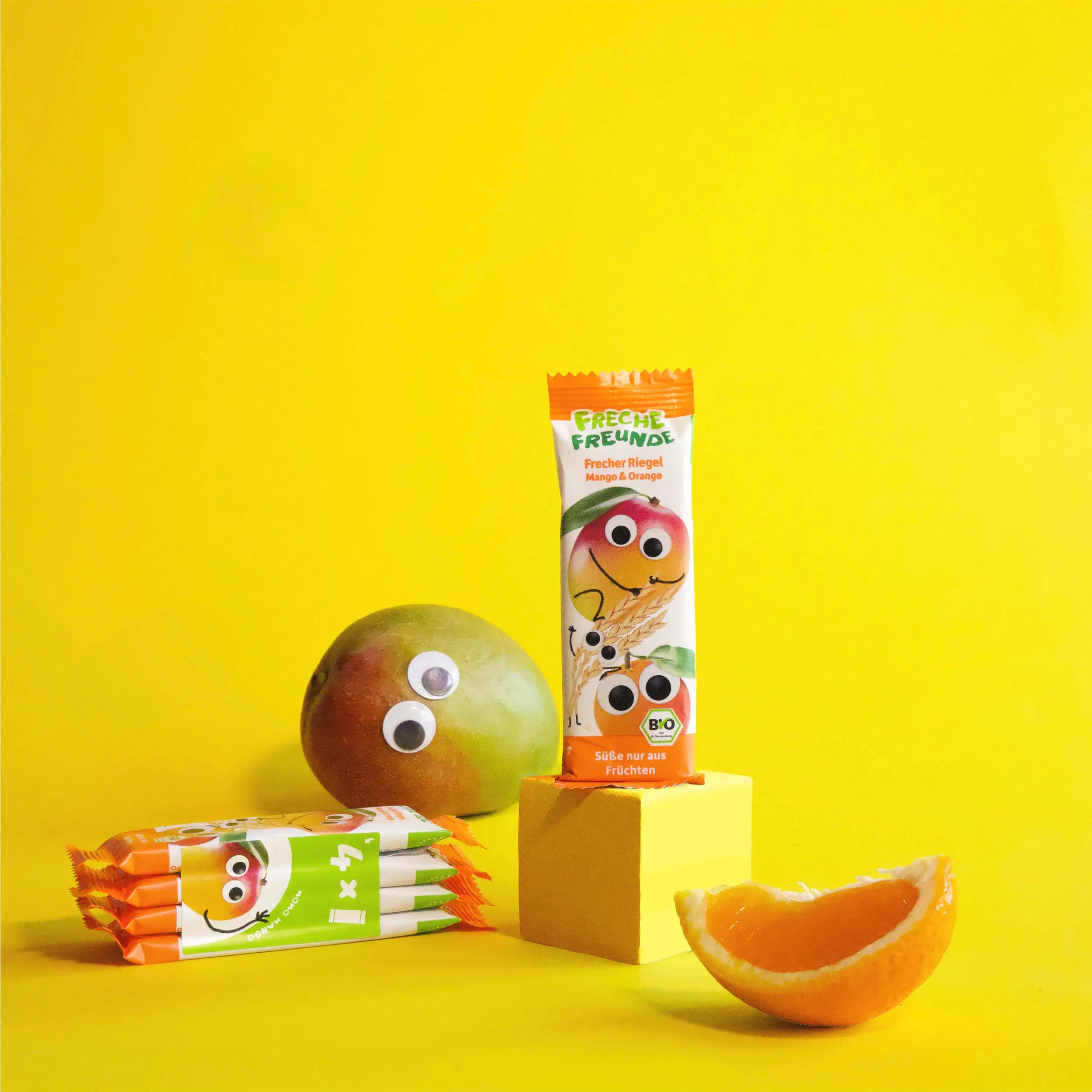 Riegel Mango Orange Bio 4er Pack - 92g