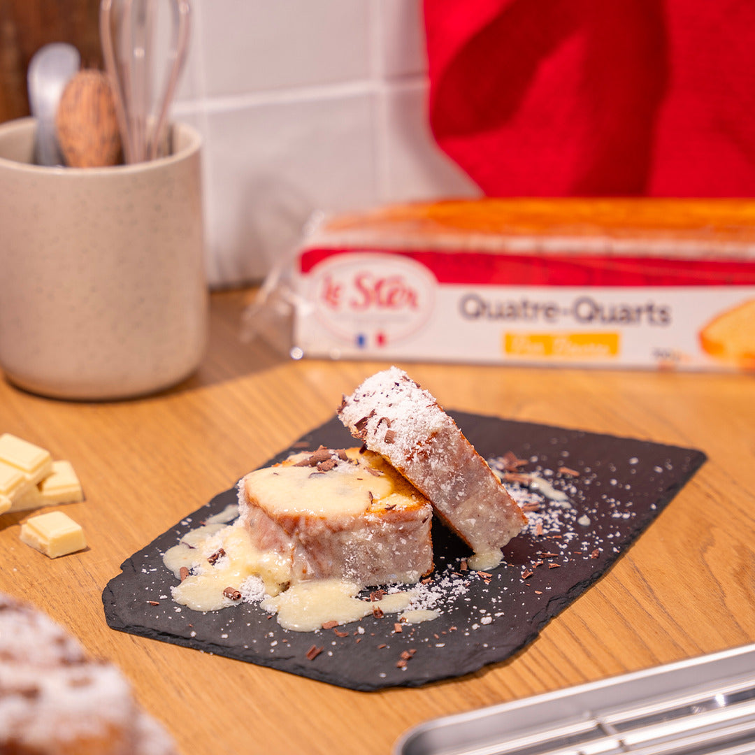 Gâteau quart-quart de beurre 250g