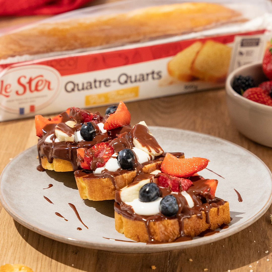 Gâteau quart-quart de beurre 250g