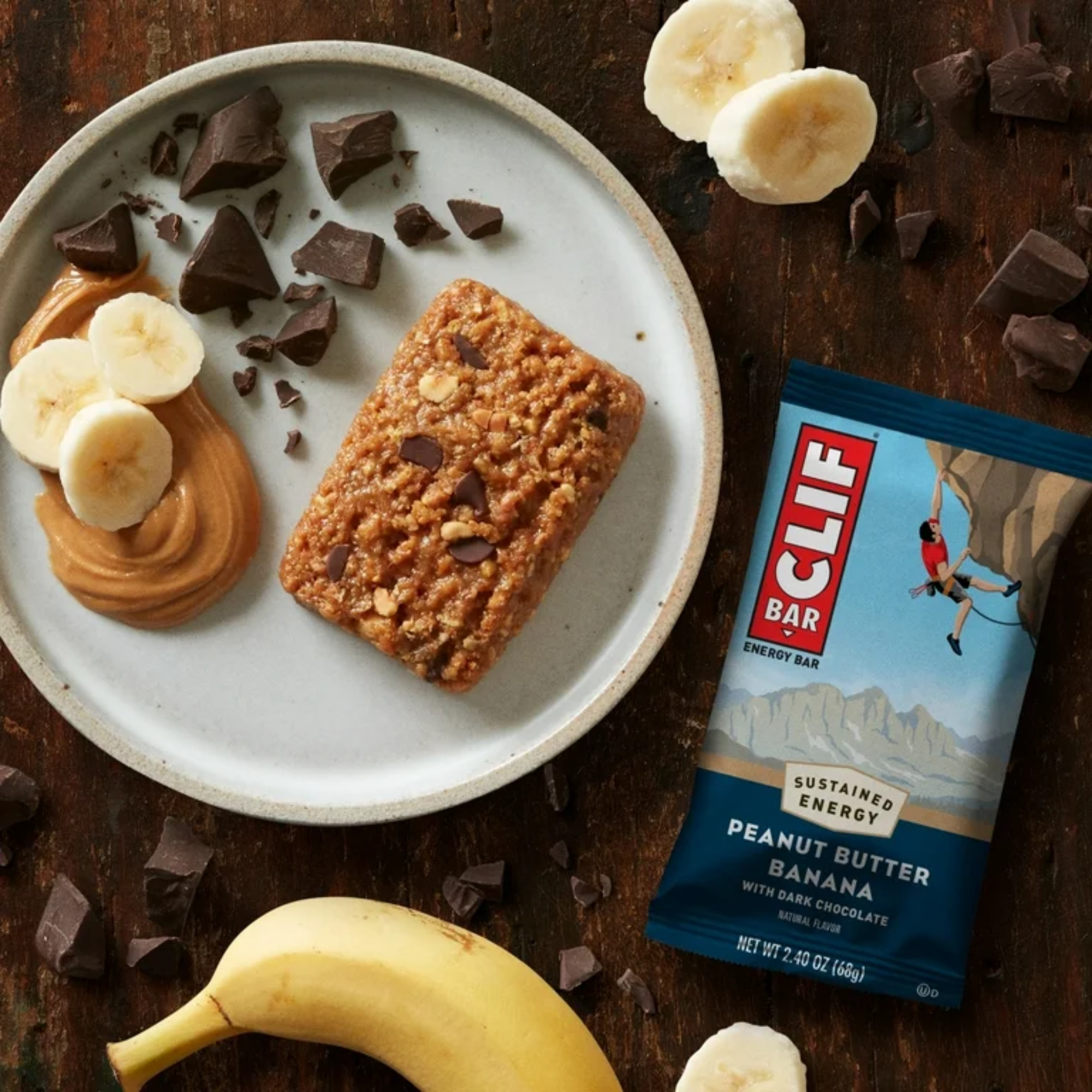 CLIF BAR - Peanut Butter Banana 12 x 68g