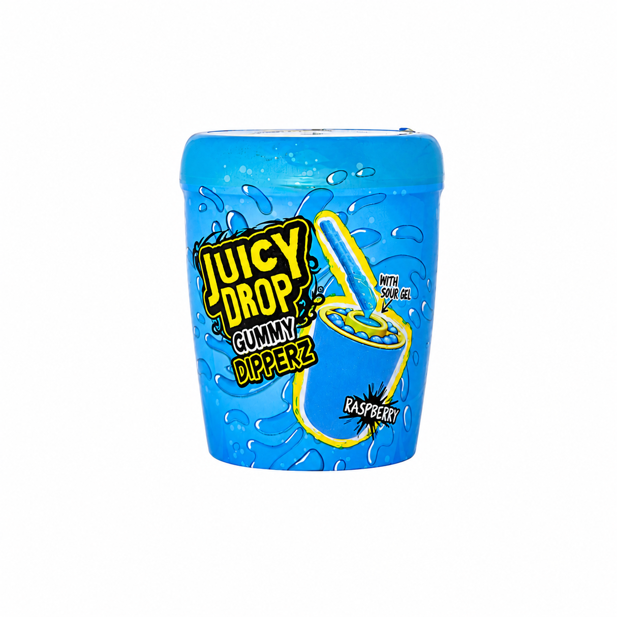 Juicy Drop Gummy Dipperz - Raspberry 96g