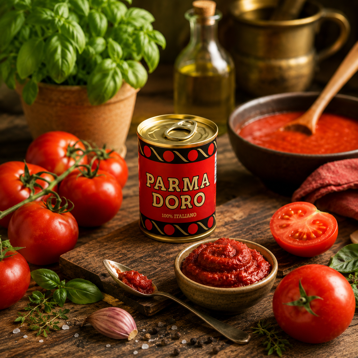 Purée de tomates 140g