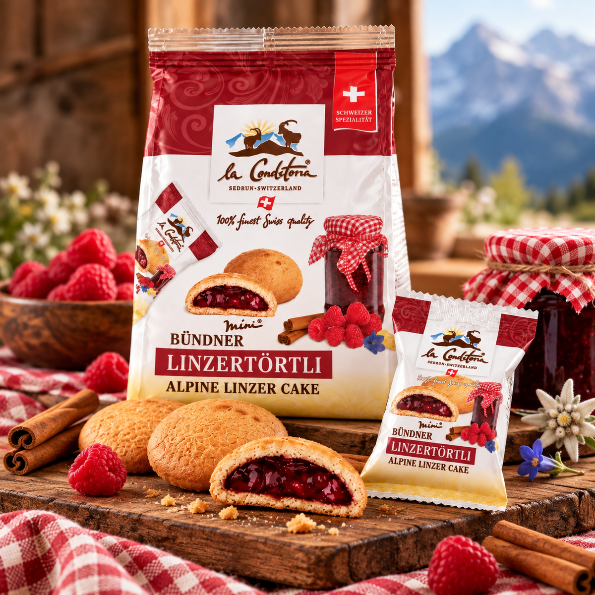Mini Bündner Linzertörtli 114g