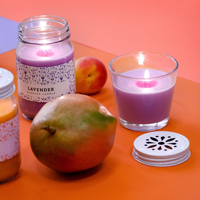 Bougie parfumée à la lavande