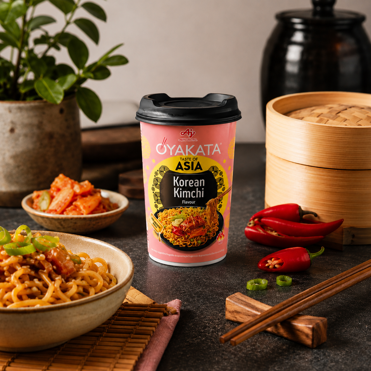 Instant Ramen Noodles Korean Kimchi 92g