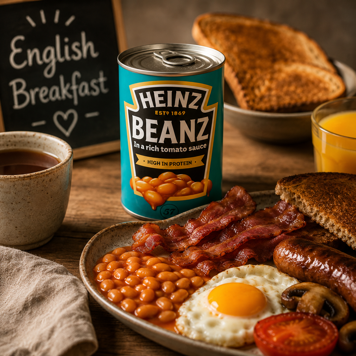 Heinz Baked Beans in Tomato Sauce 415g